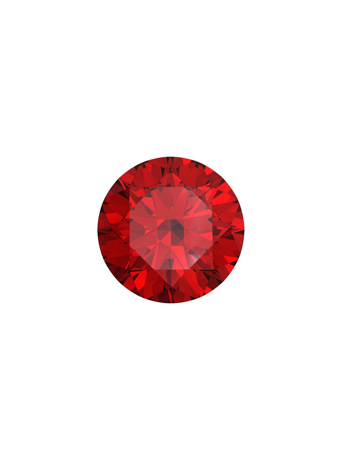 Certified untreated ruby gemstone red oval
