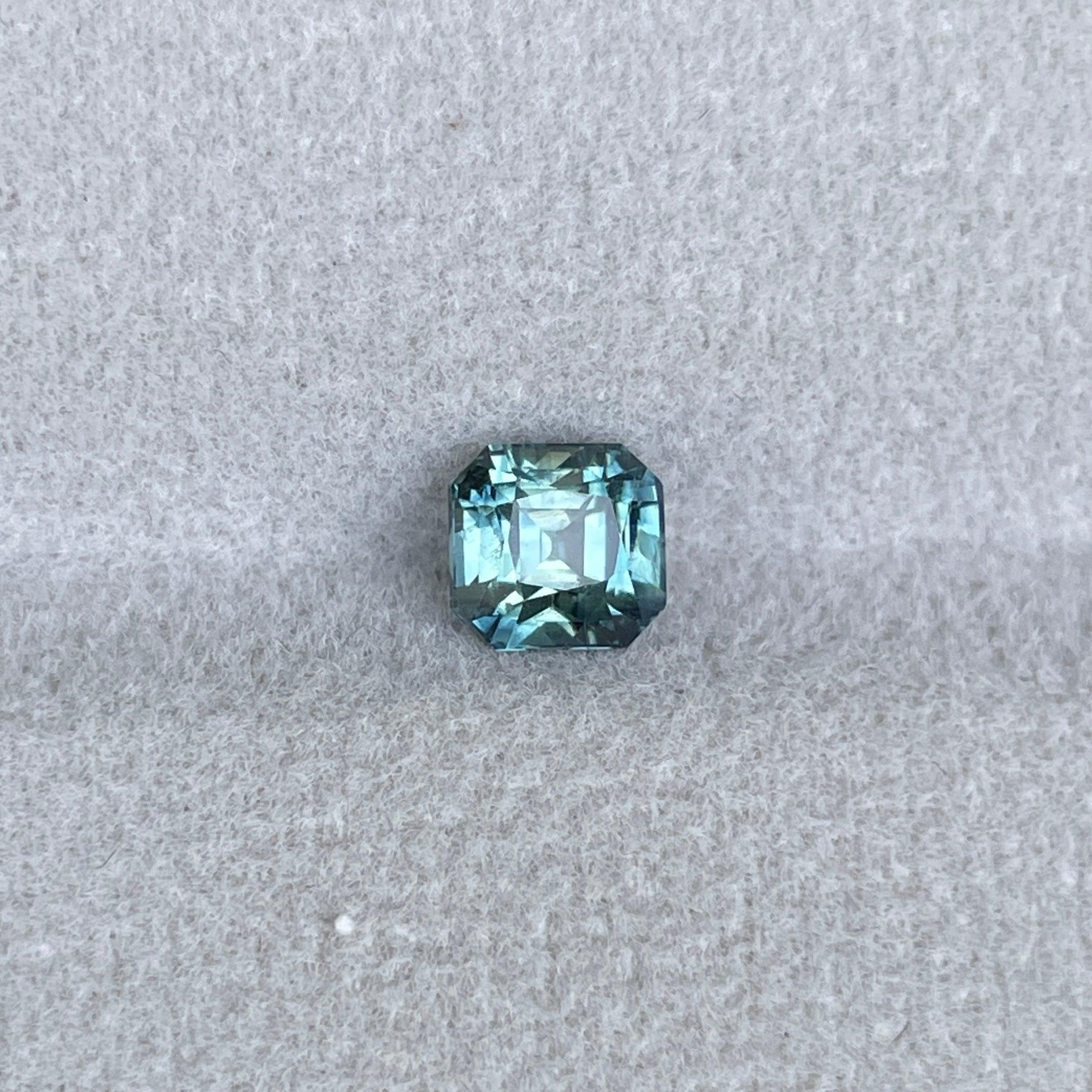 Green sapphire