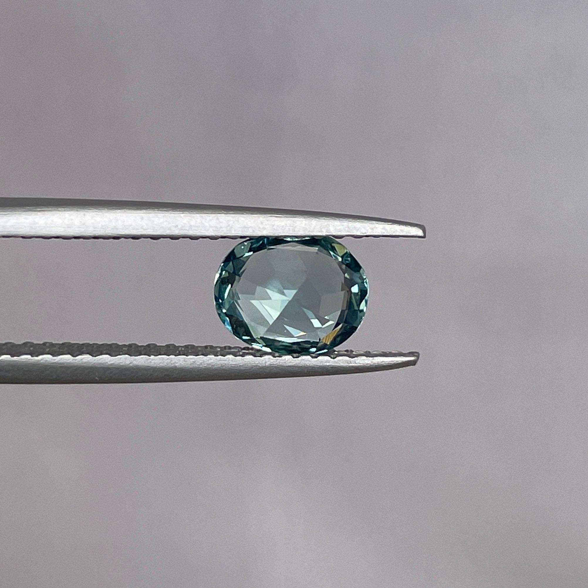Green sapphire