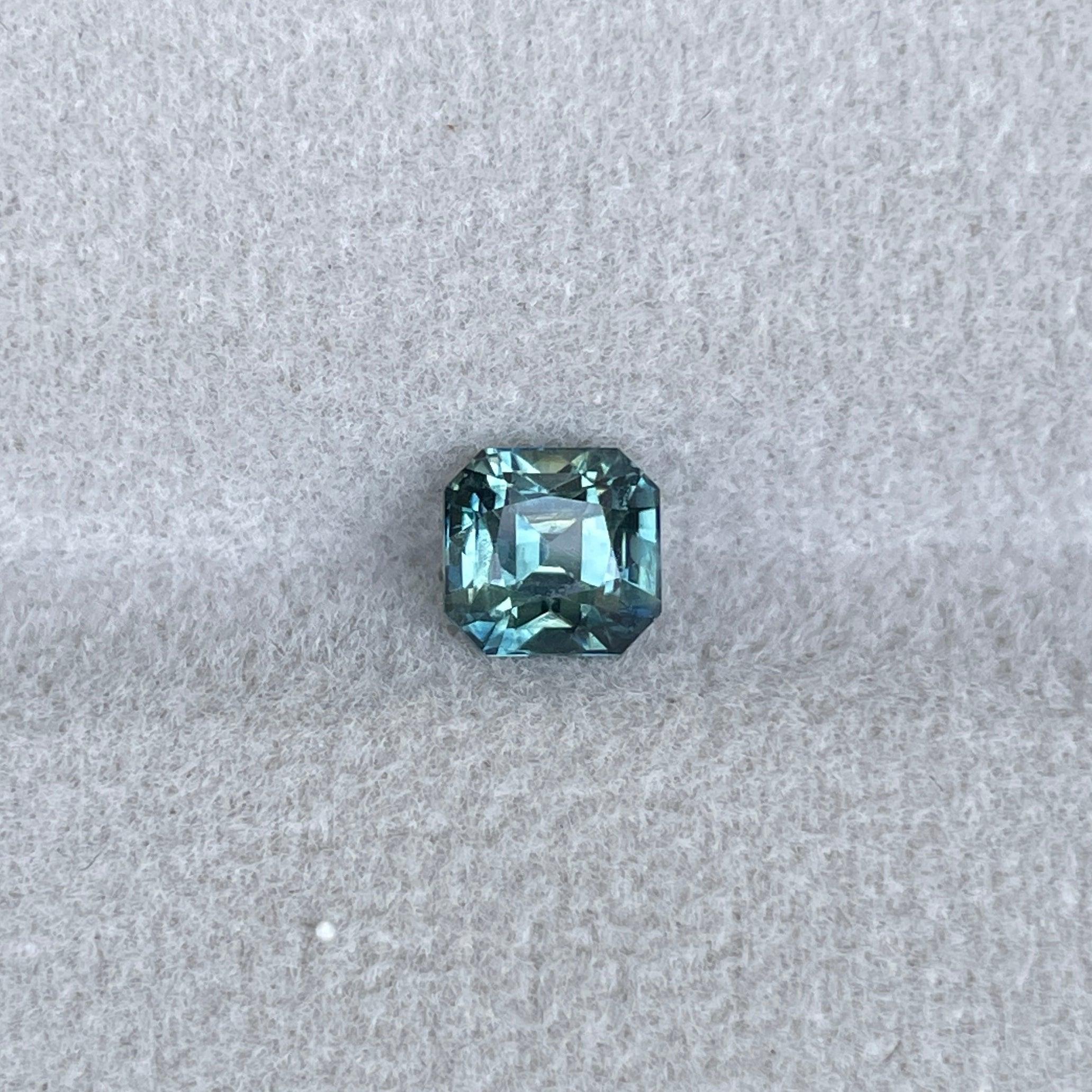 Green sapphire