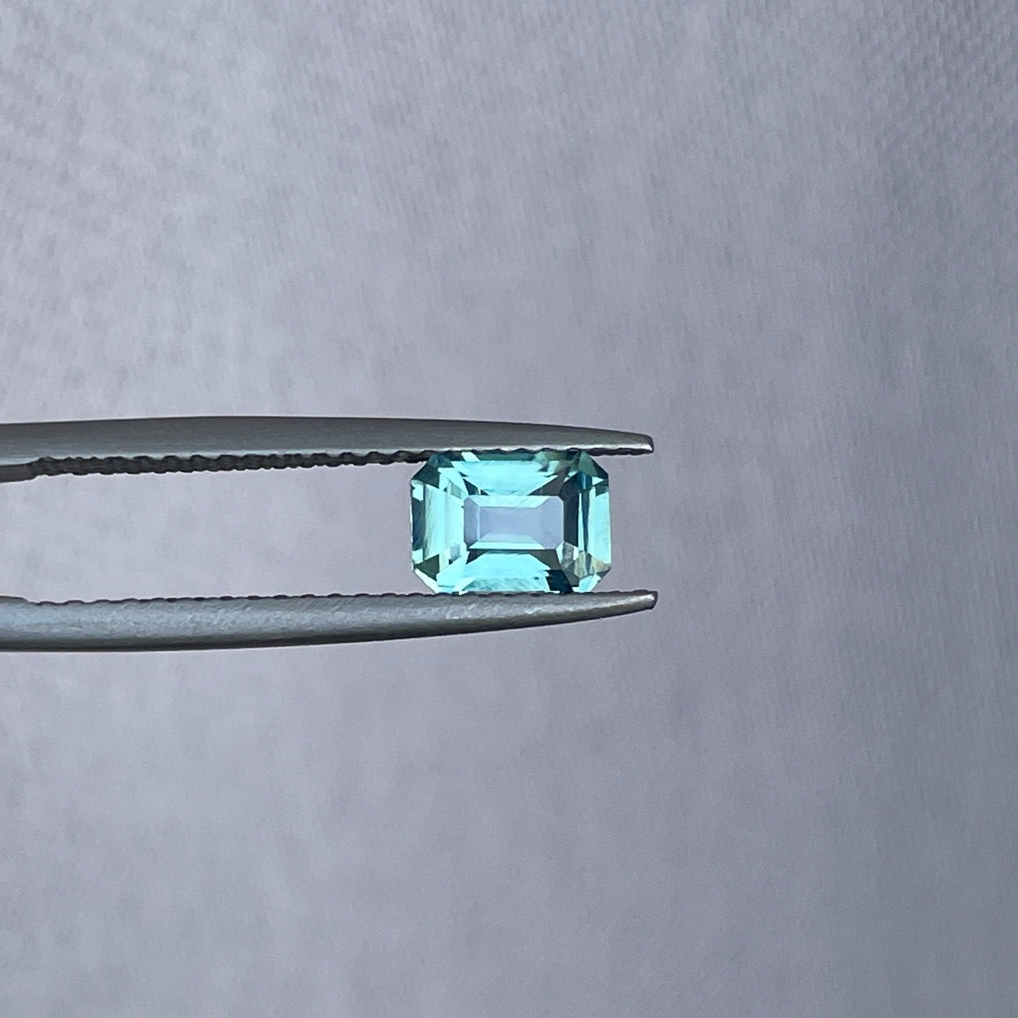 Teal Blue Natural Sapphire