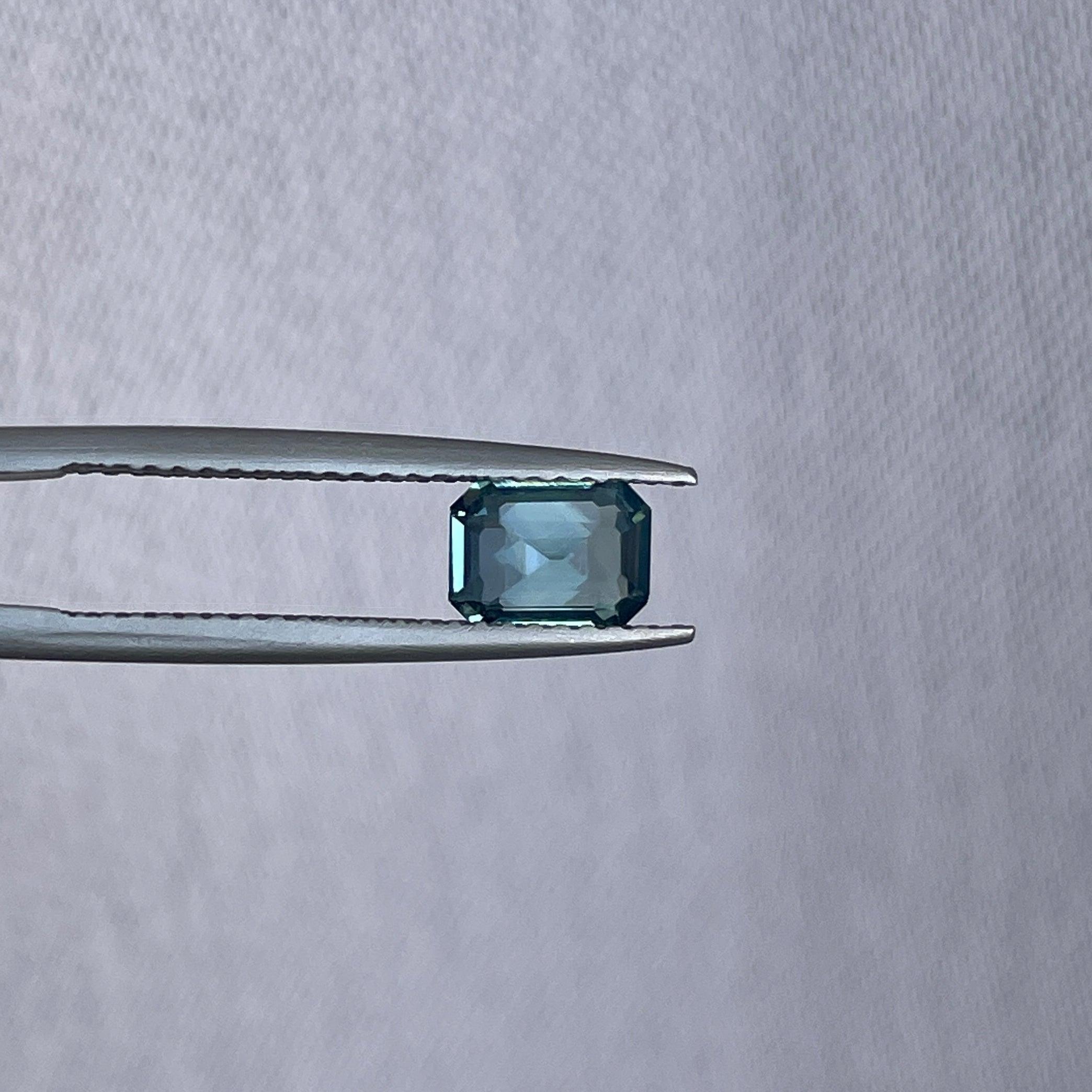 Teal Blue Natural Sapphire