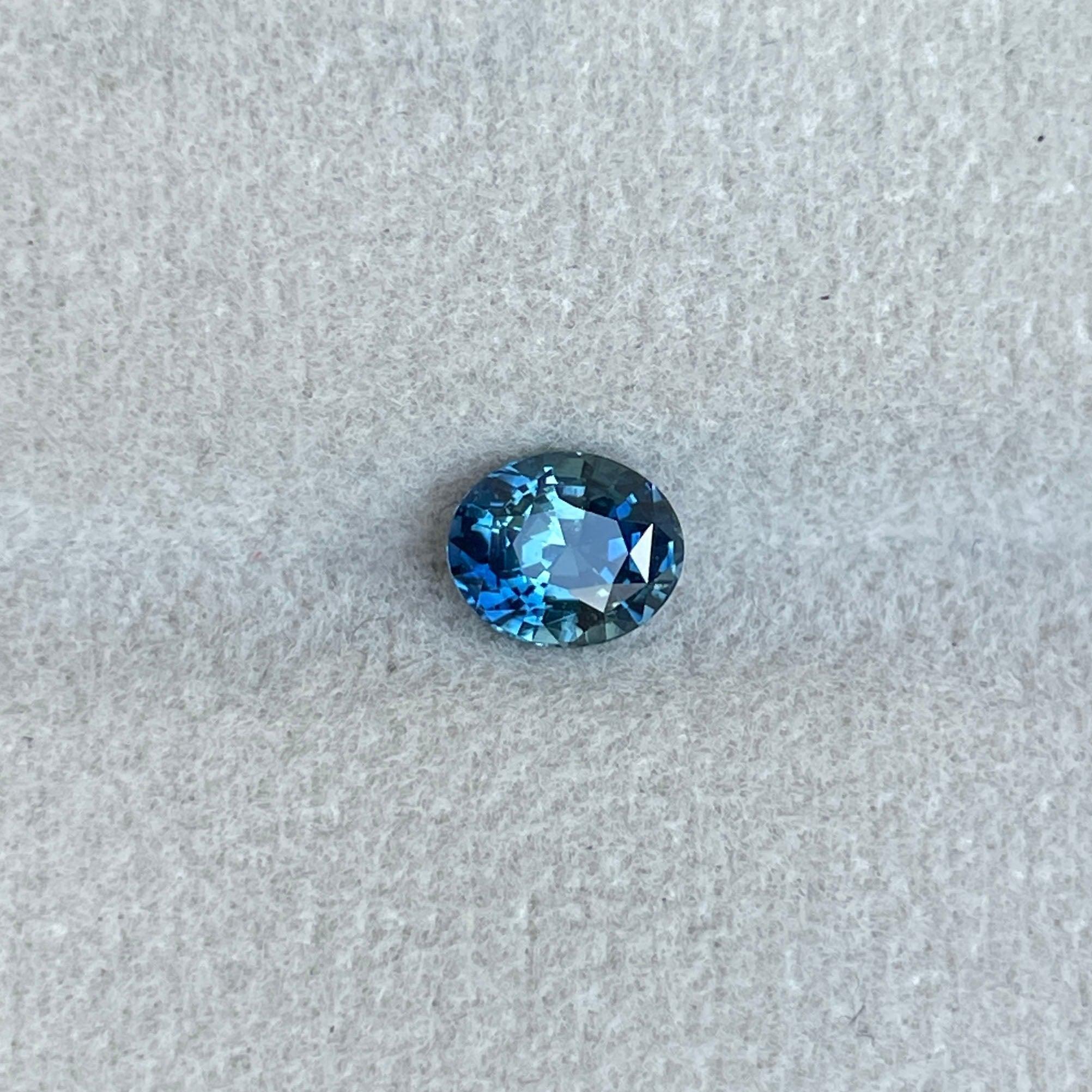 Teal sapphire stone, porto, portugal sapphire 1.08 crt teal sapphire. Earth mined sapphire - NASHGEMS