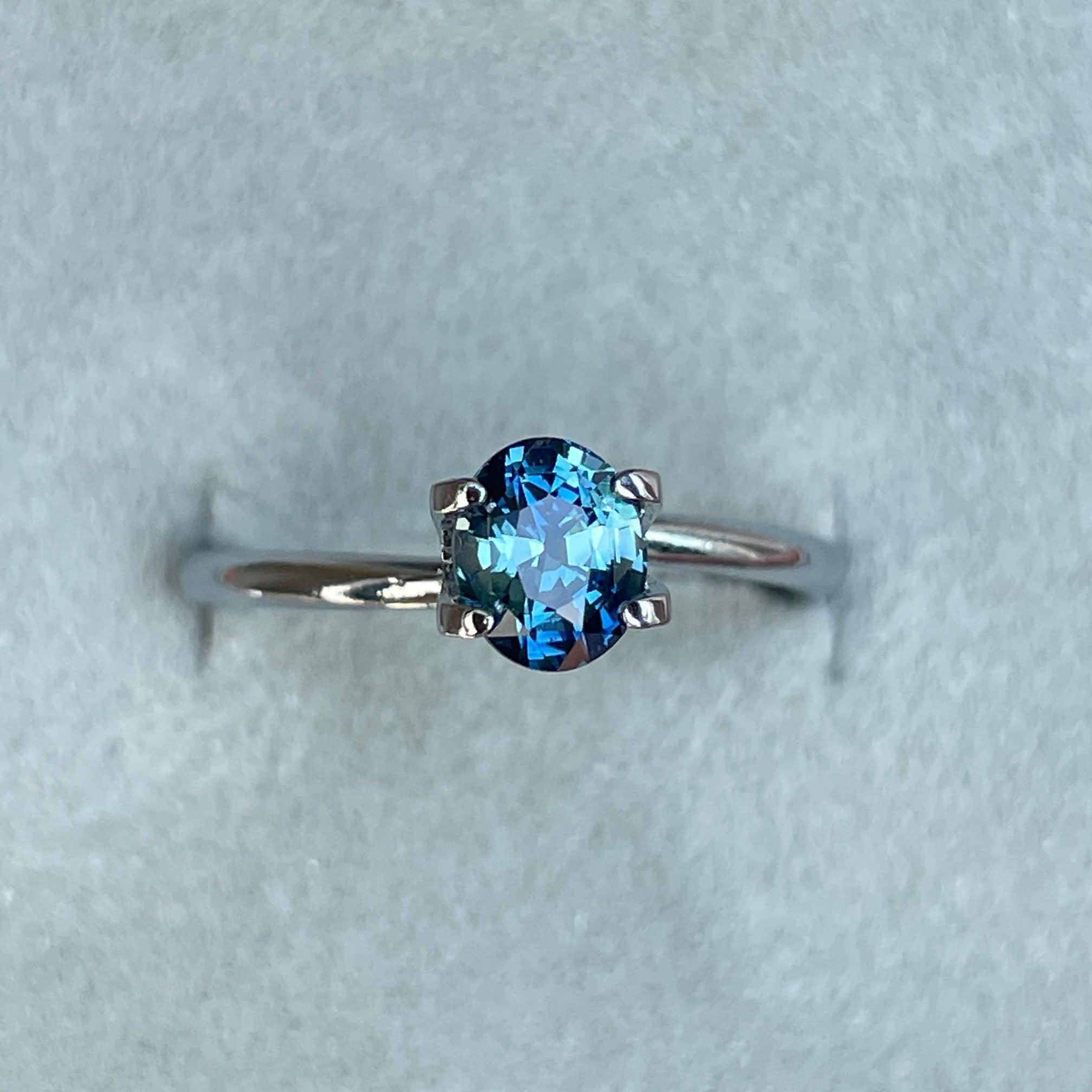 Teal sapphire stone, porto, portugal sapphire 1.08 crt teal sapphire. Earth mined sapphire