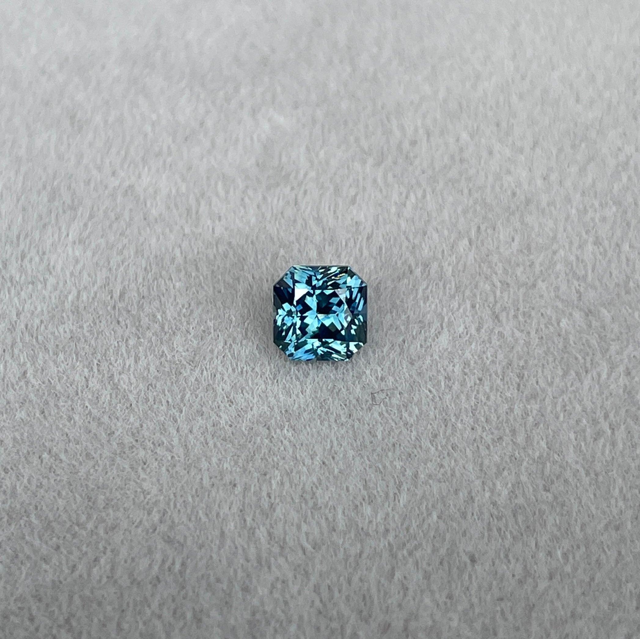 1.14 Carat Teal Sapphire