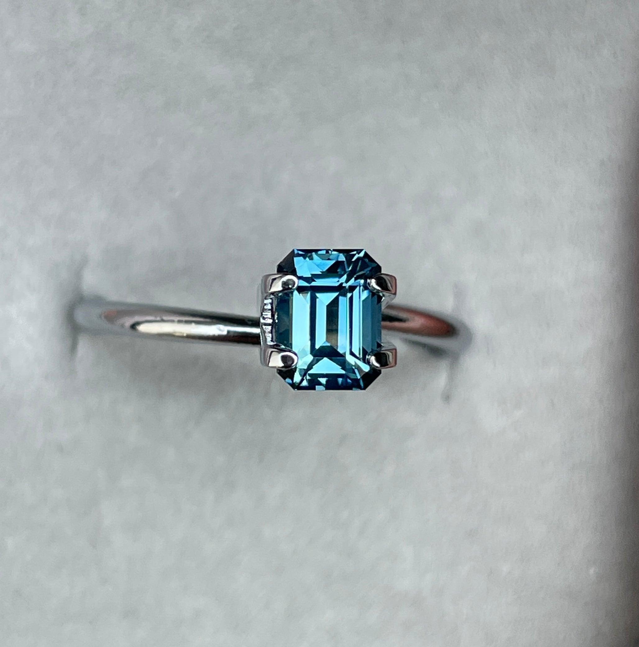 Teal sapphire stone Emerald teal sapphire, top color teal sapphire Bluish green teal sapphire 1.15 ct teal sapphire Natural teal sapphire