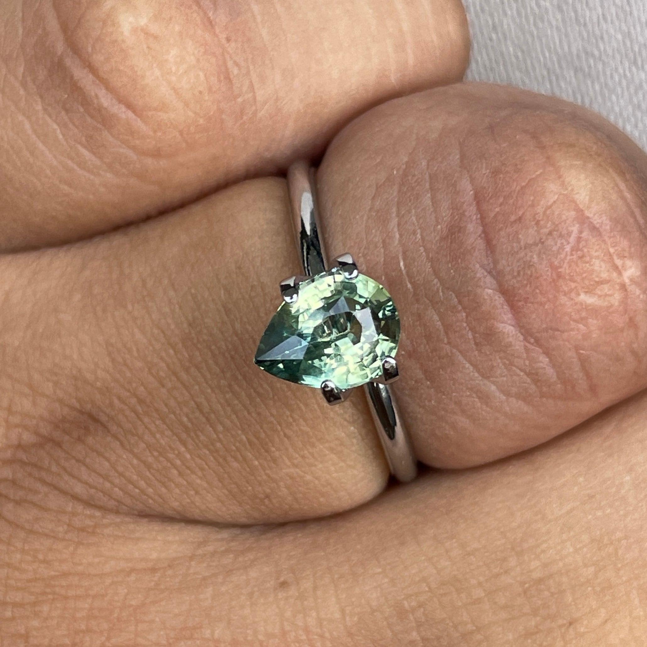 bi coloured parti sapphire