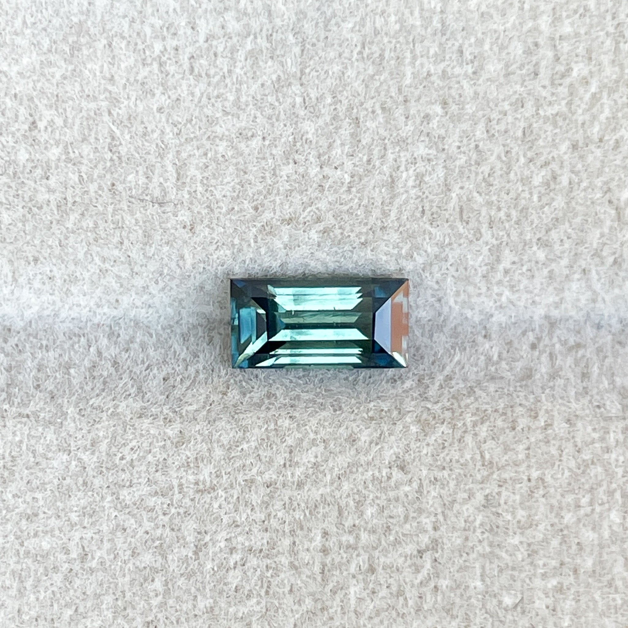 bluish green sapphire precious stone birthstone 1.30 Crt for september build your own engagement ring green precious stones necklace - NASHGEMS