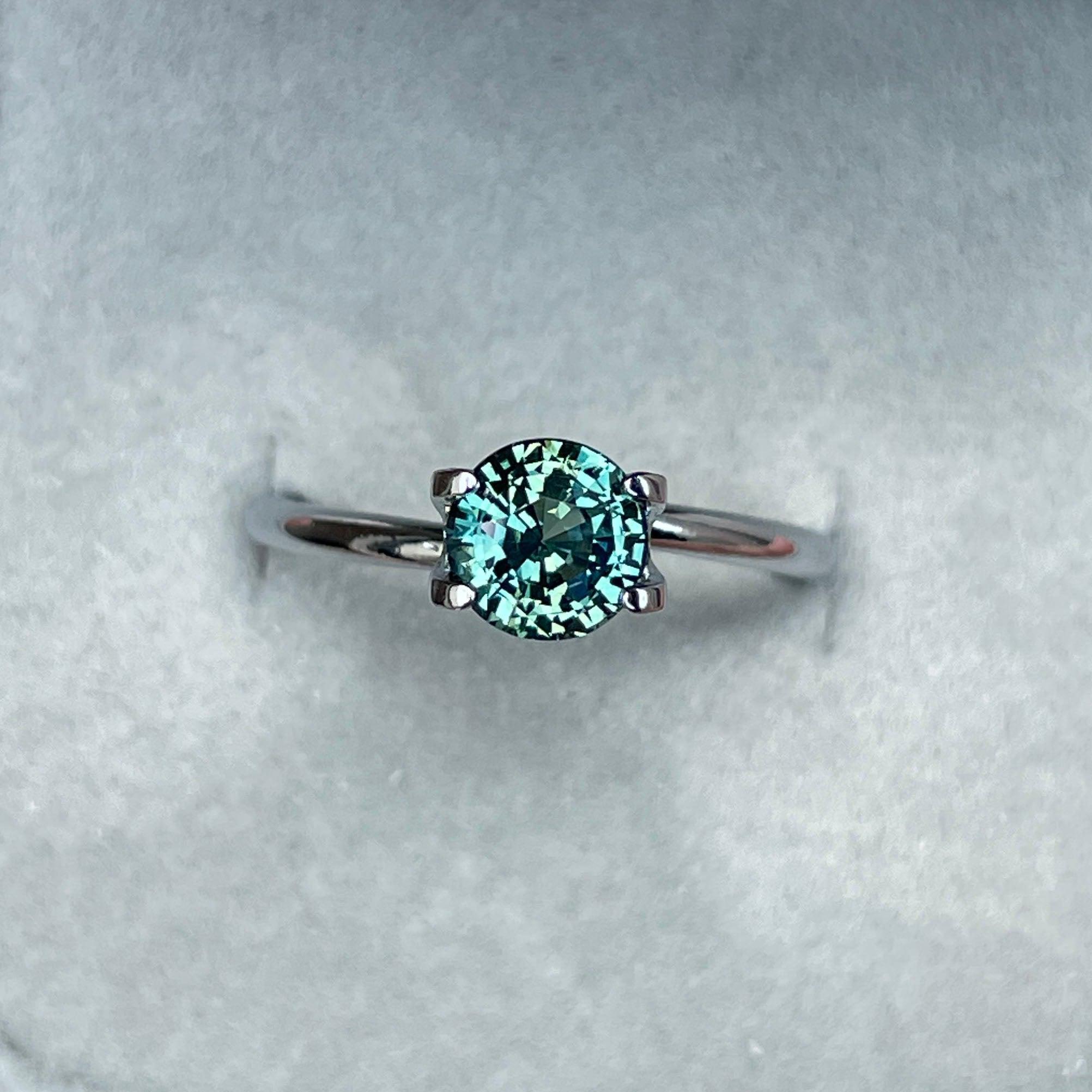 blue green sapphire