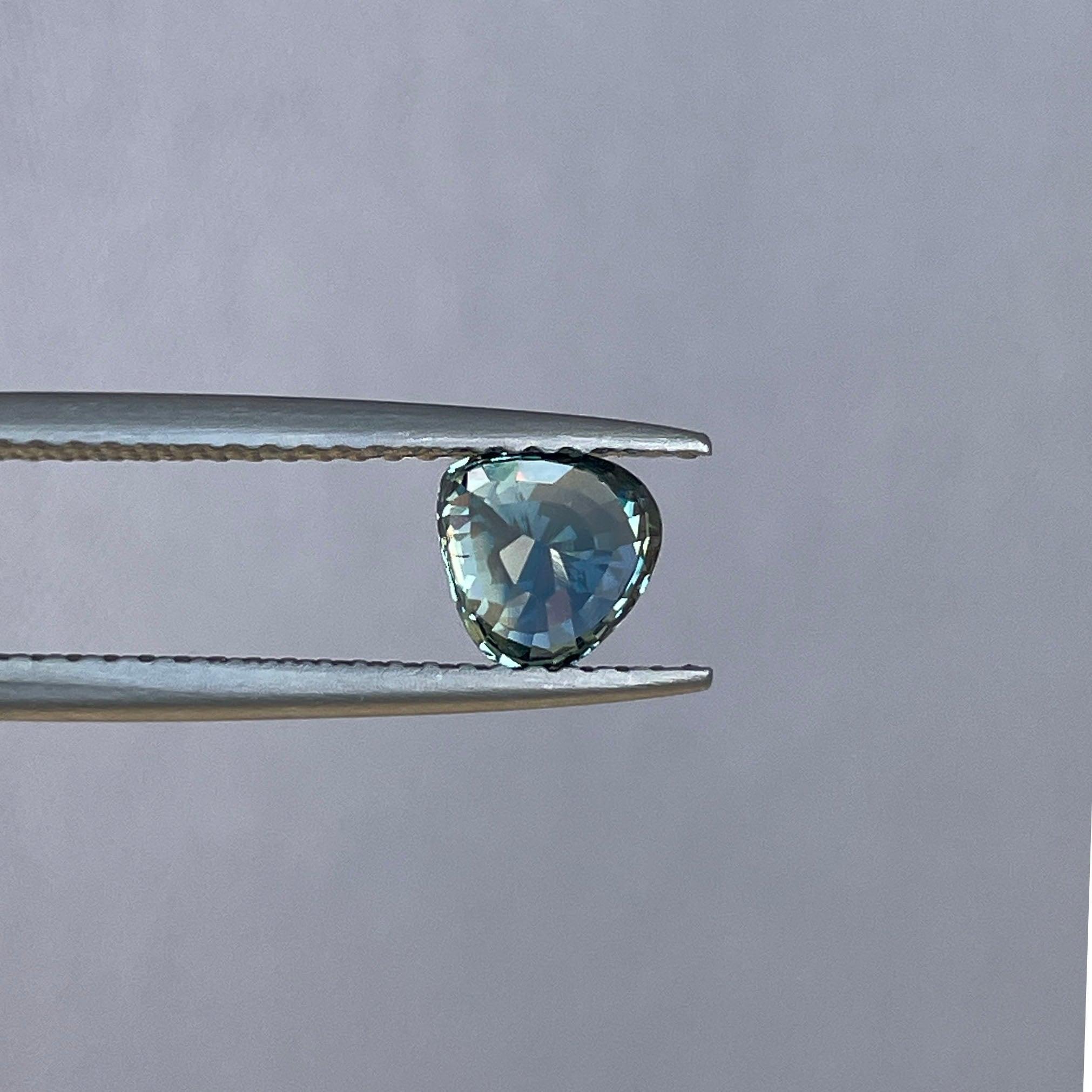 blue green sapphire