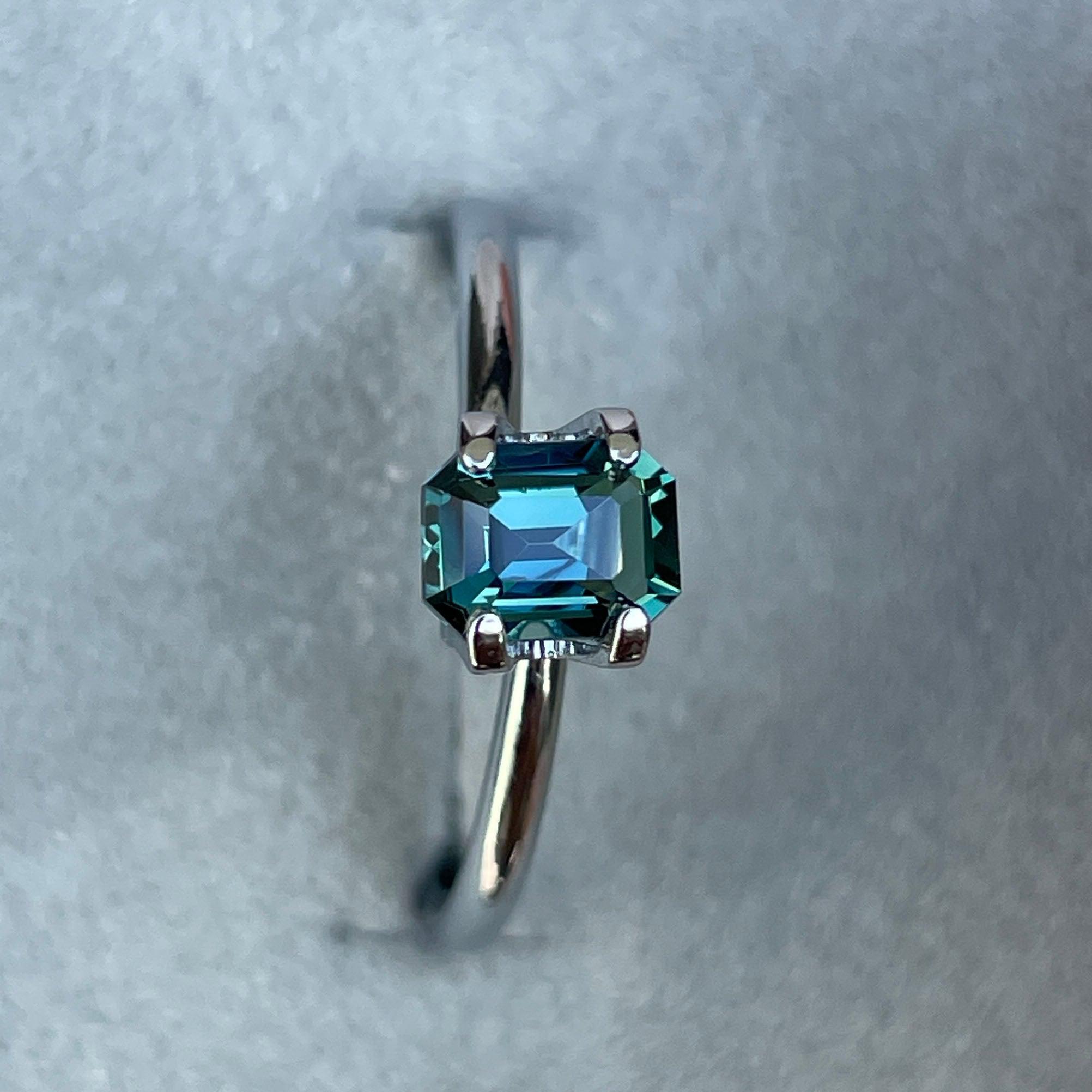 blue green sapphire jewellery