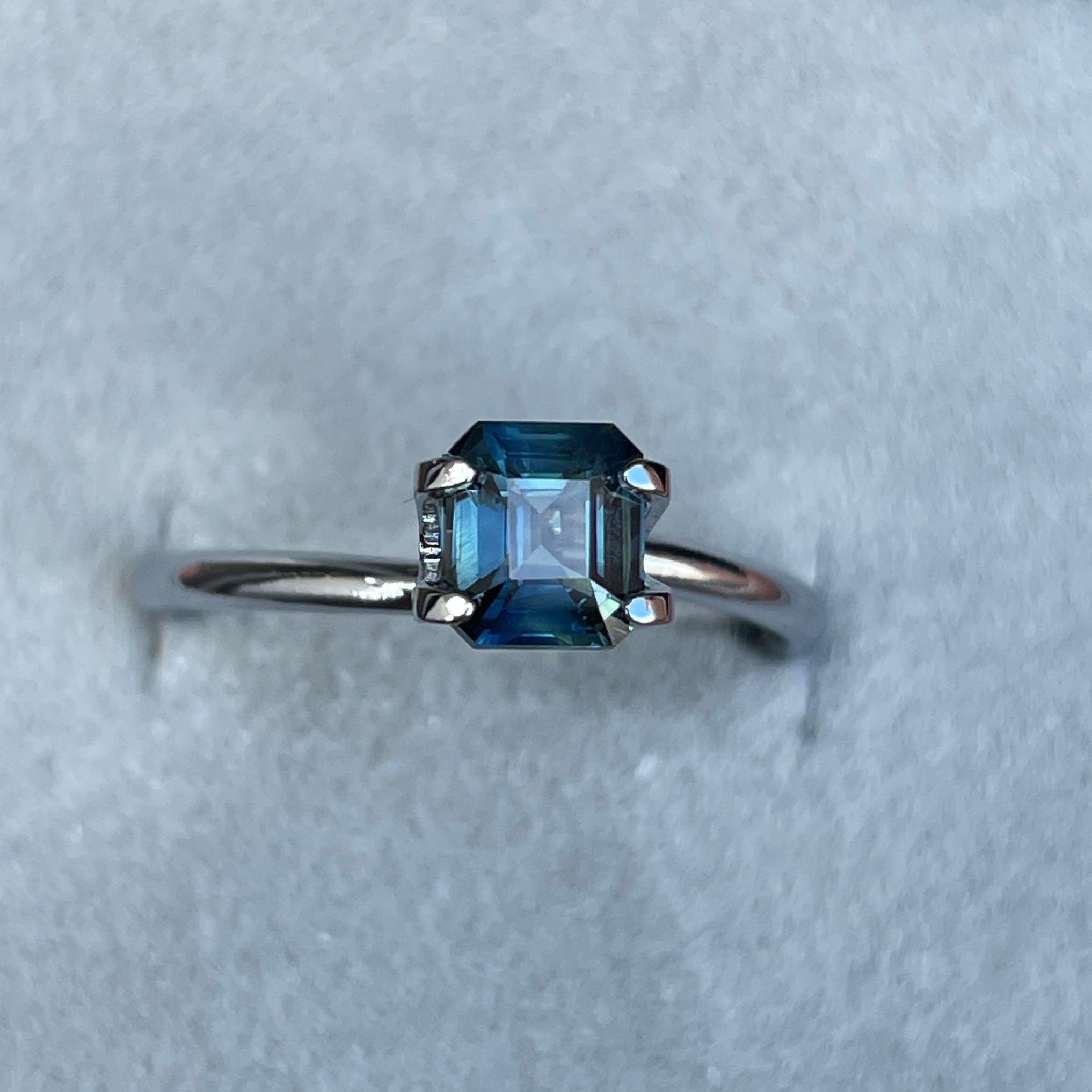 blue green sapphire jewellery