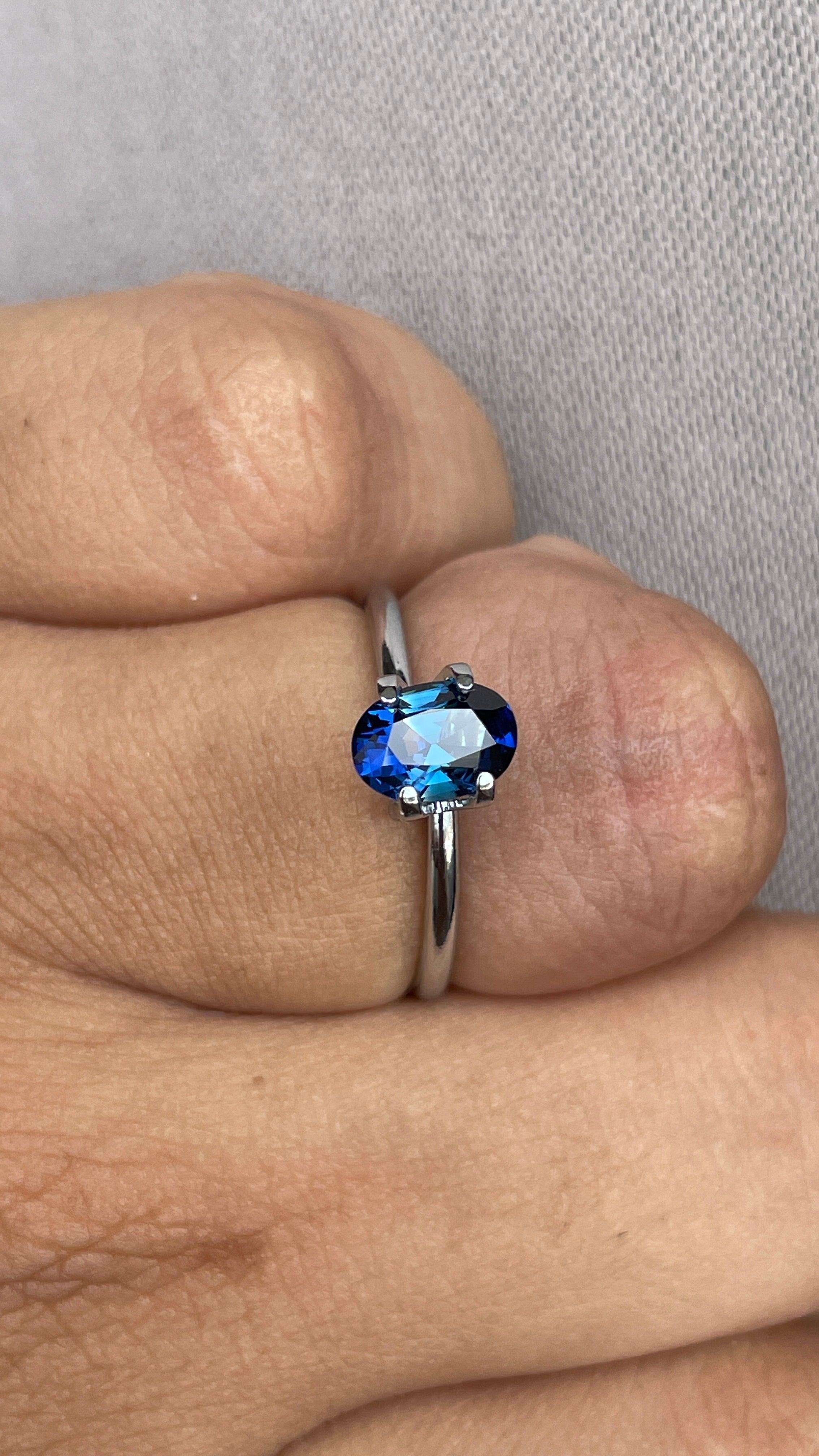 blue sapphire jewelry for women