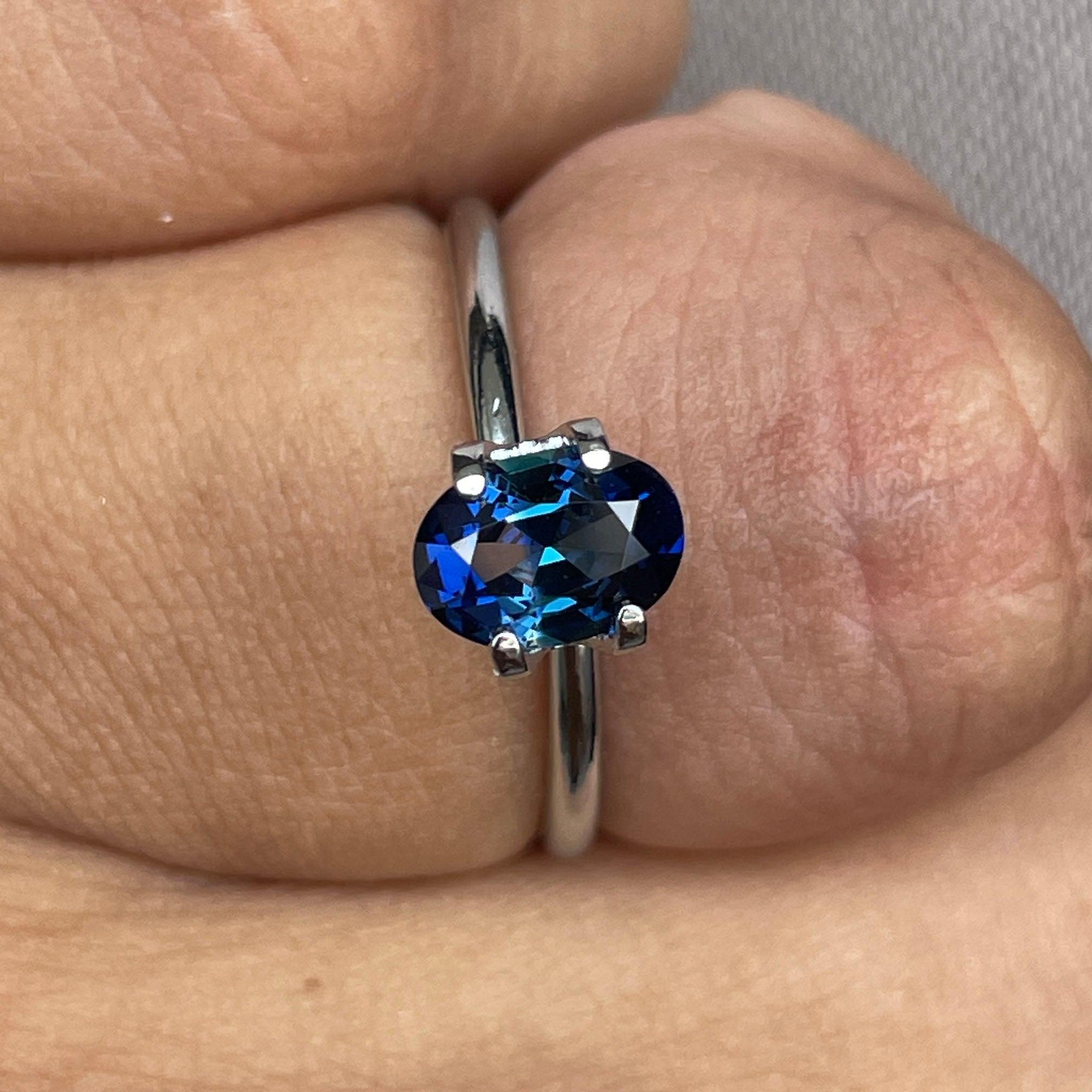 blue sapphire jewelry for women