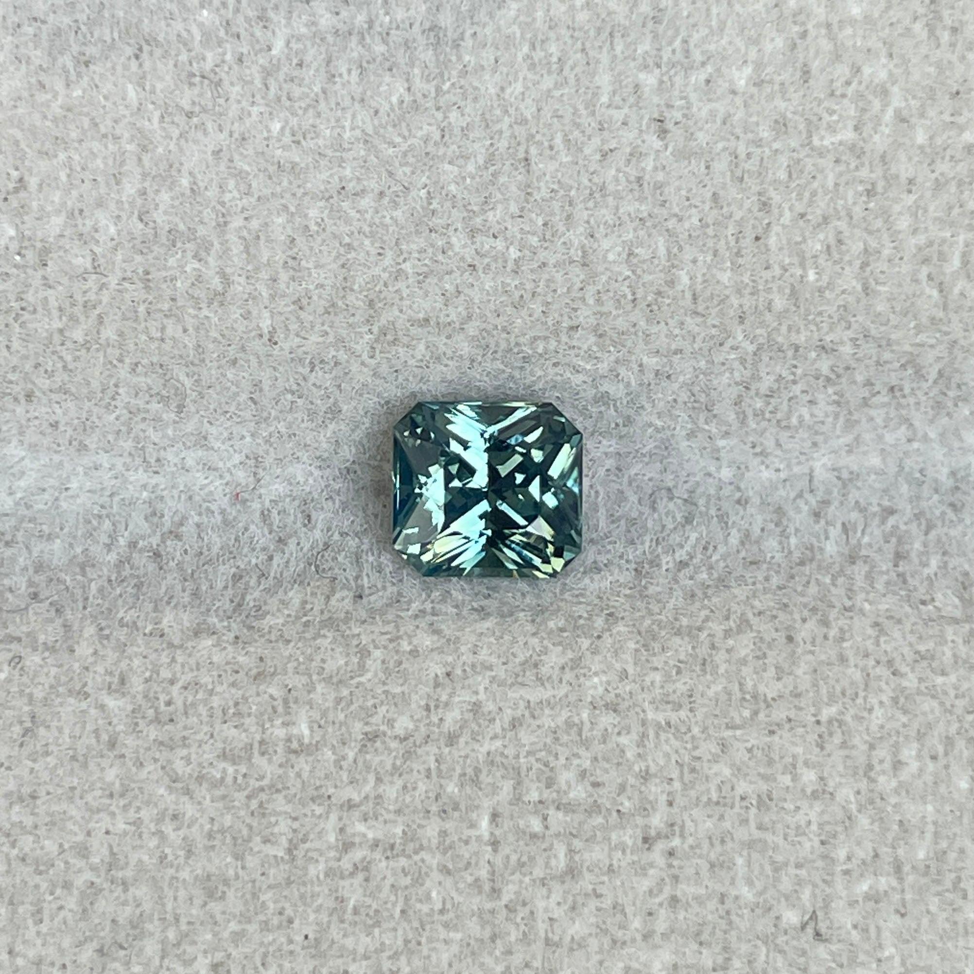bluish green sapphire september birthstone