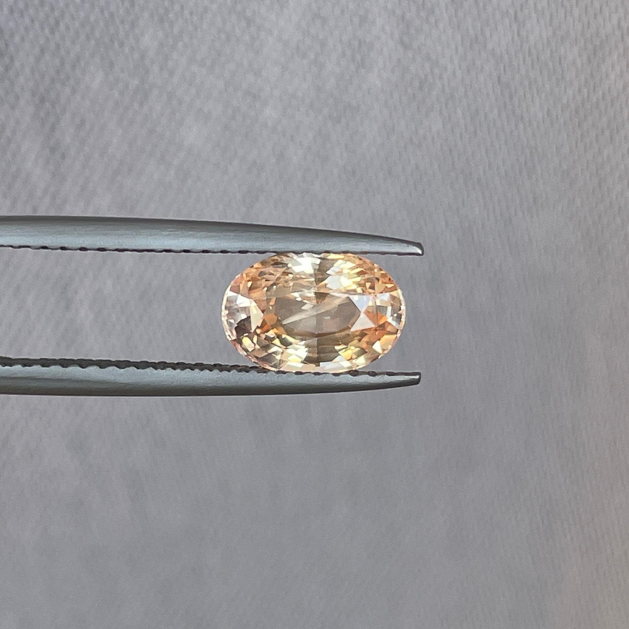 champagne sapphire stone