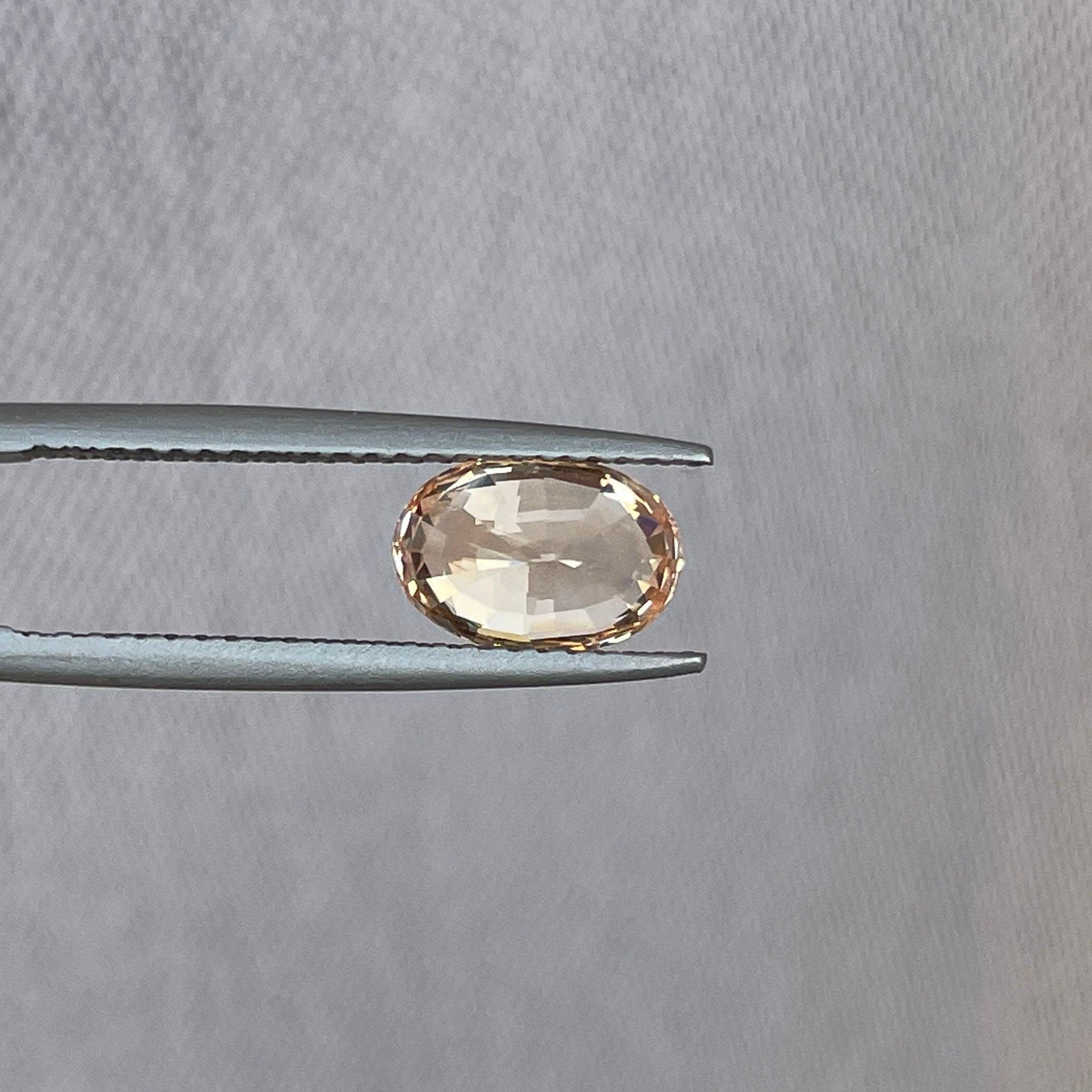 champagne sapphire stone