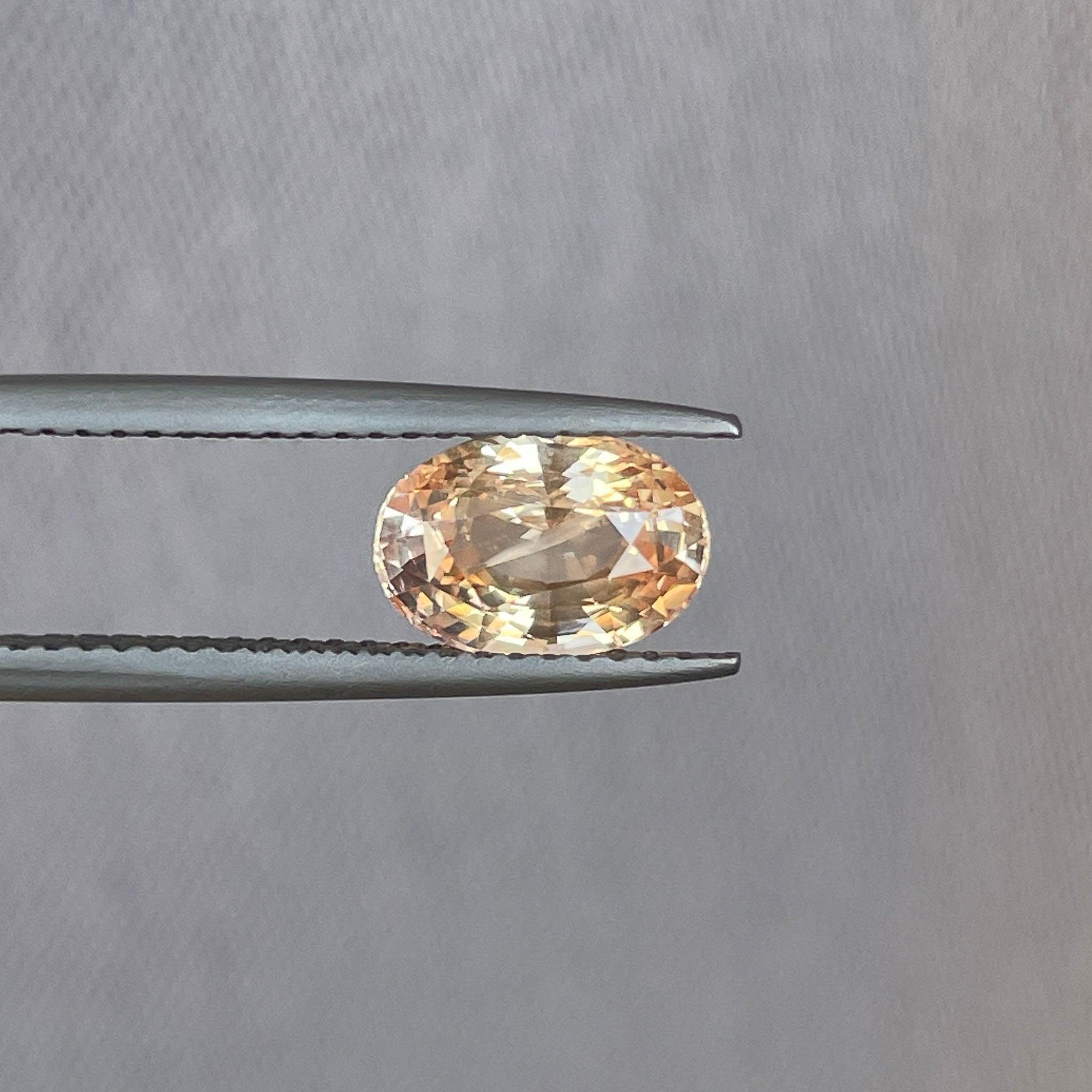 champagne sapphire stone