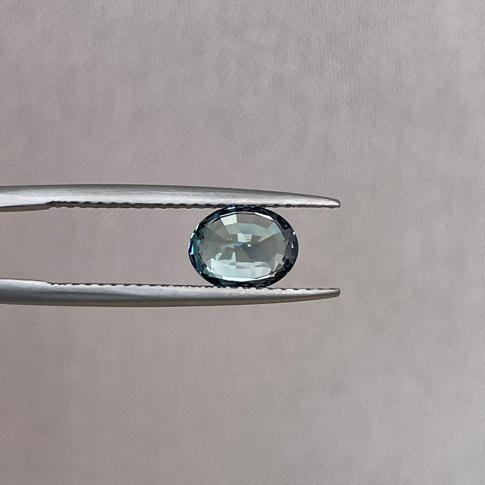 green sapphire loose gemstone