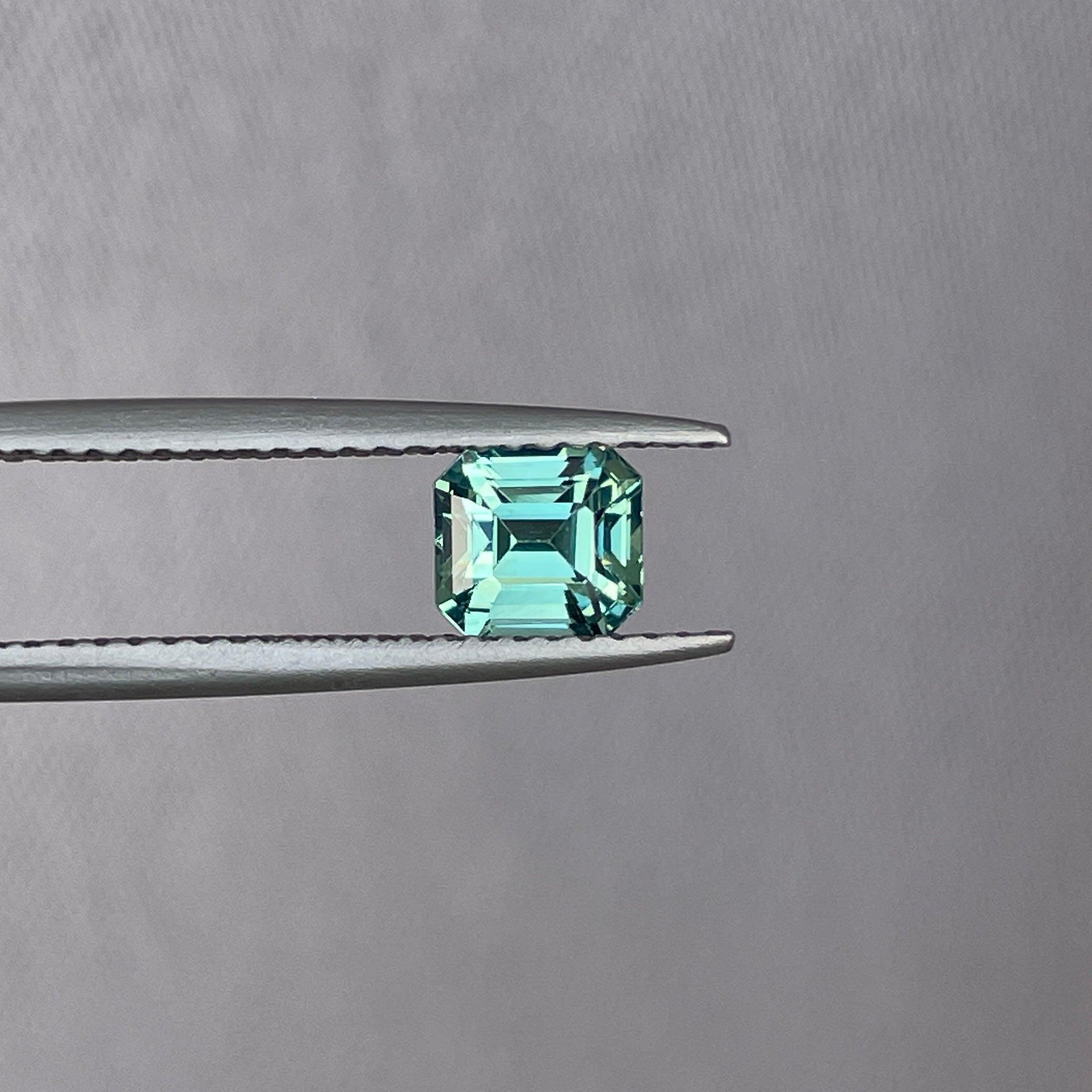 green sapphire loose gemstone