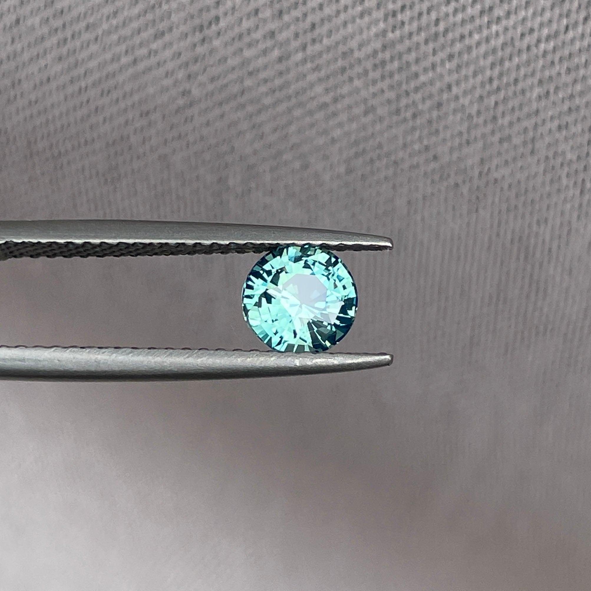 green sapphire loose gemstone