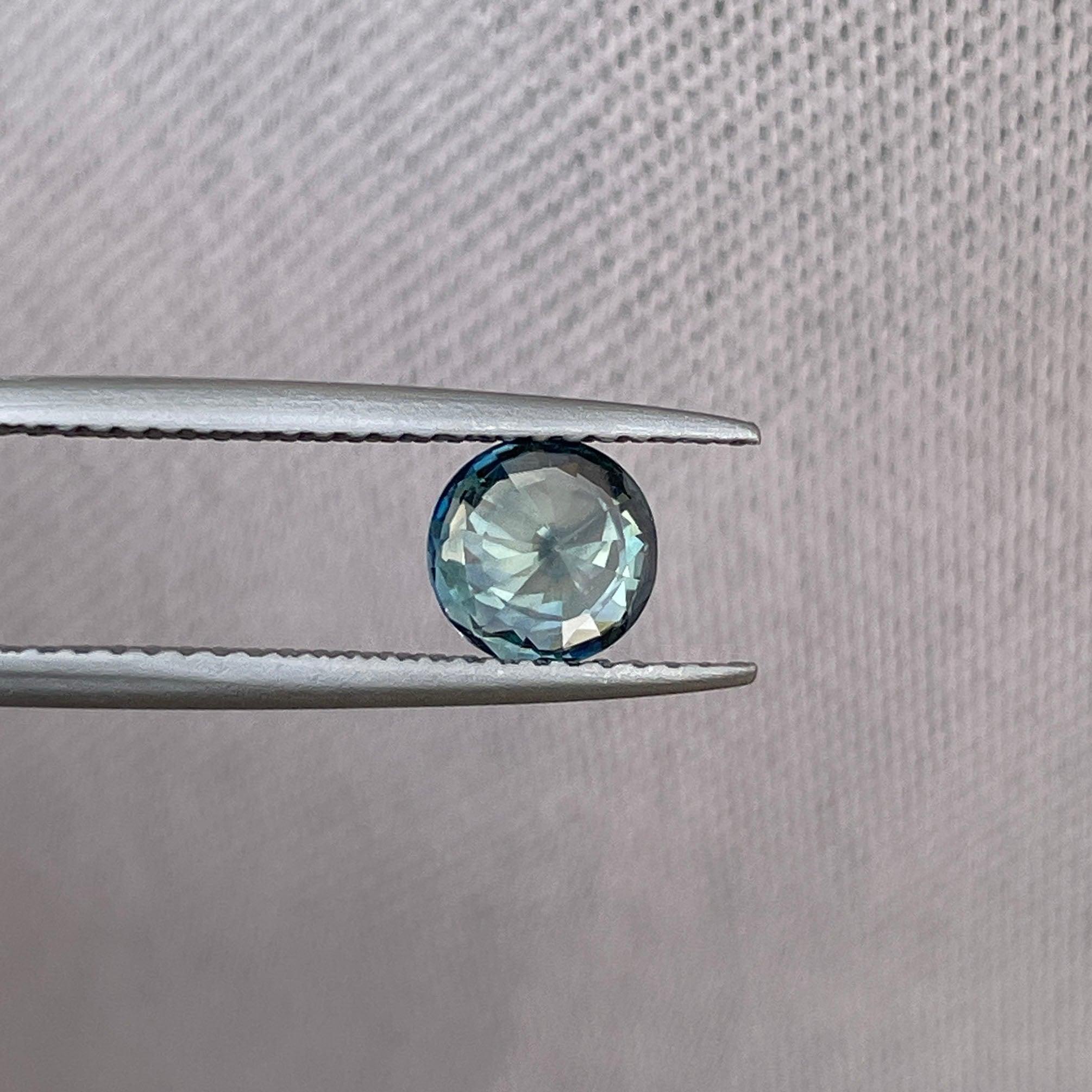 green sapphire loose gemstone