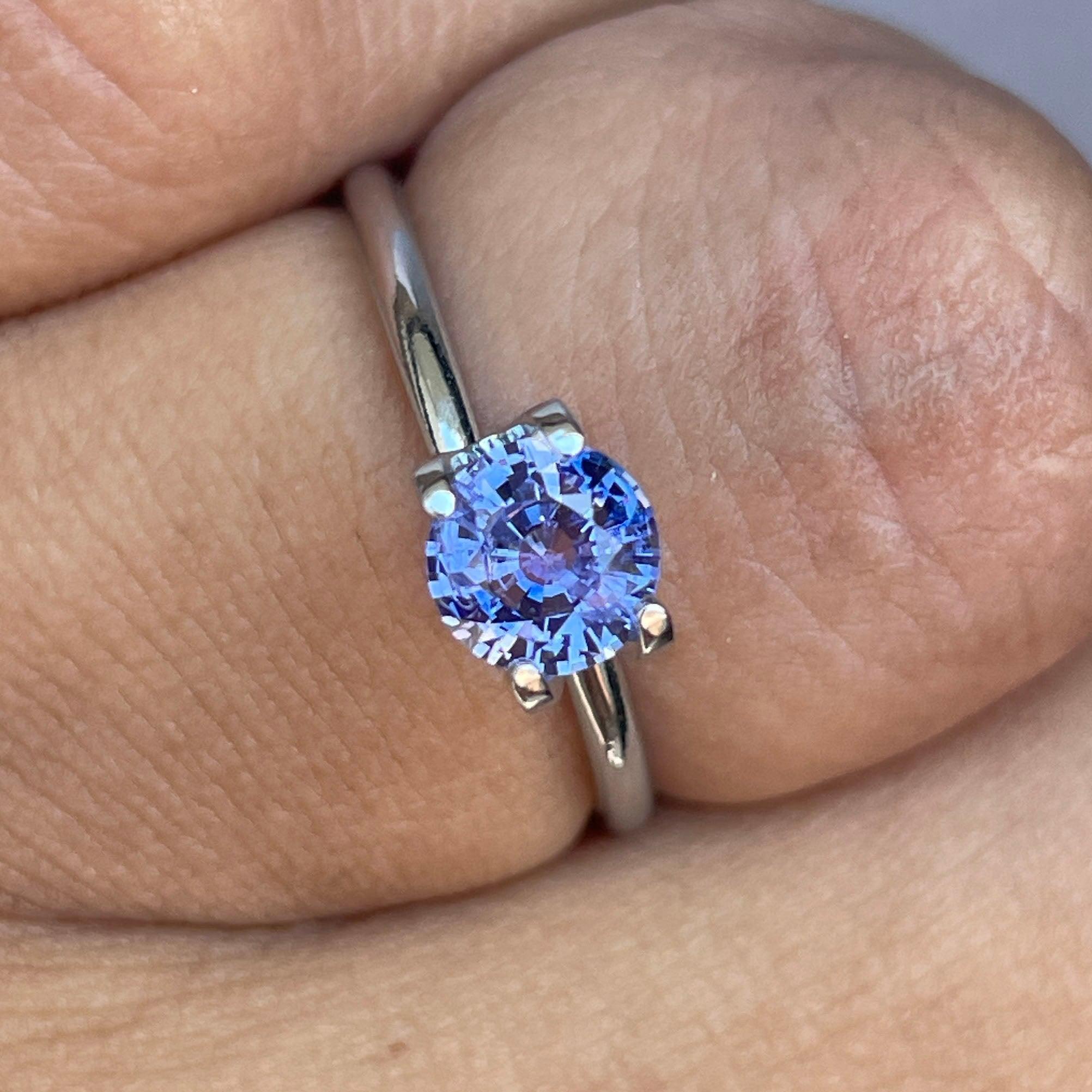 light blue colored gemstones