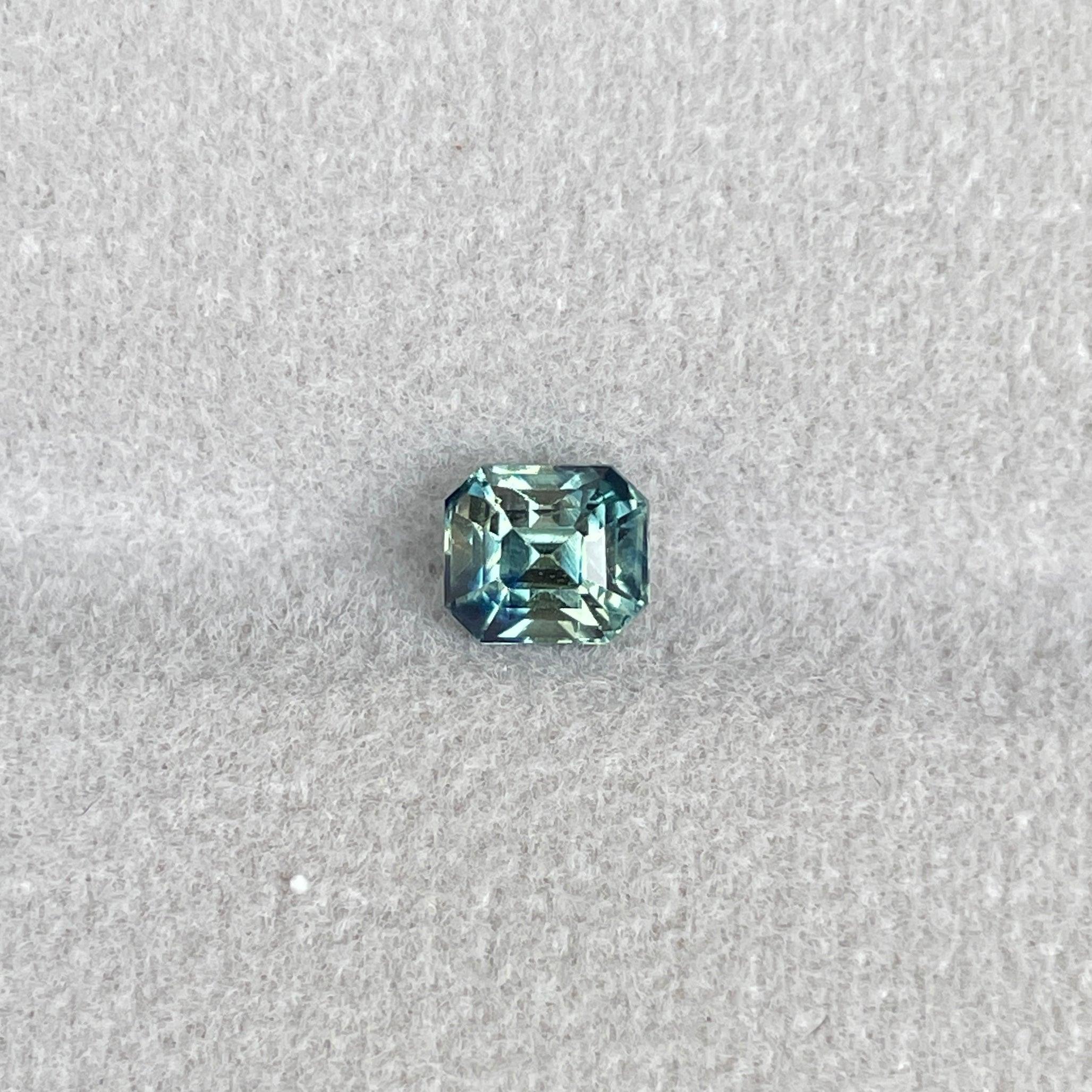 light green sapphire gemstone