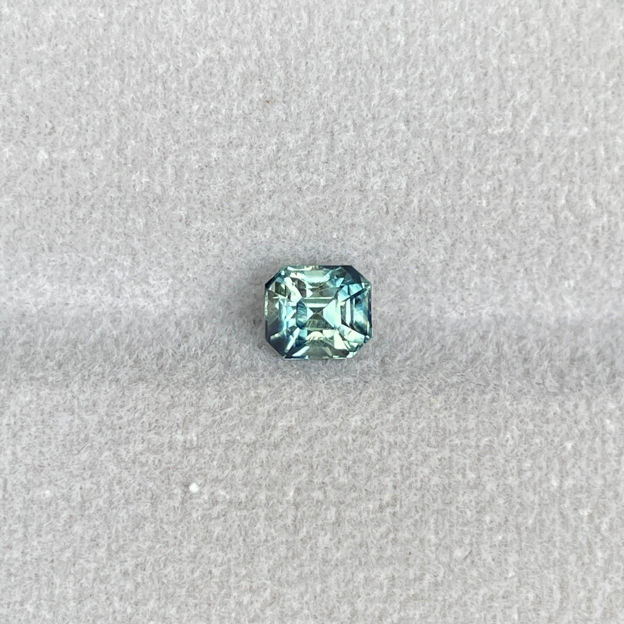 light green sapphire gemstone