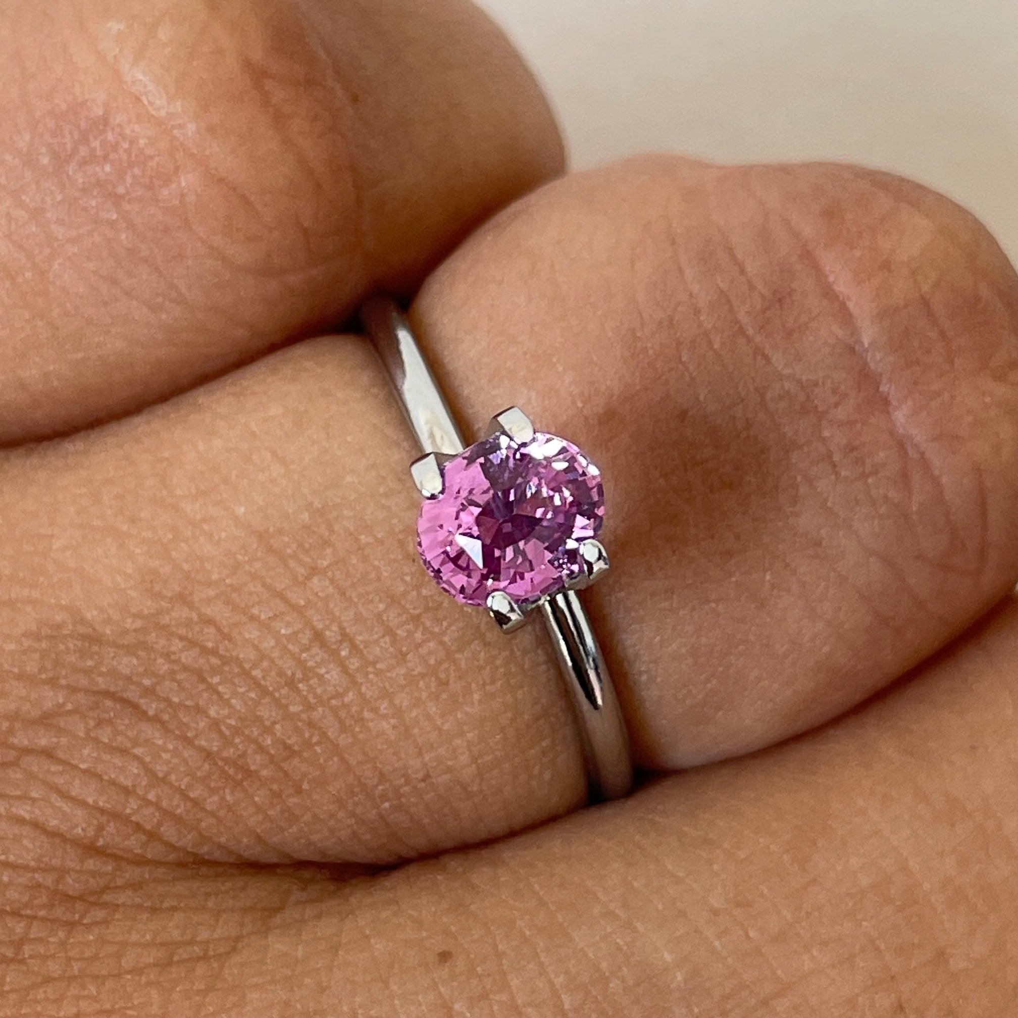 pink sapphire color gemstone
