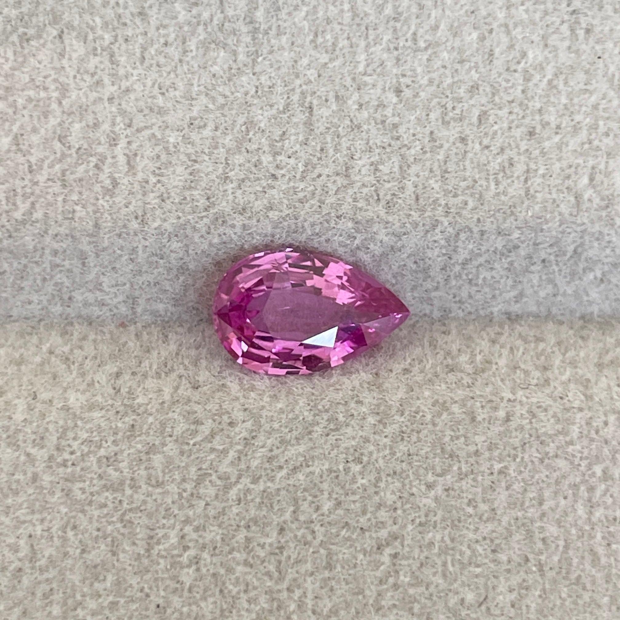 pink sapphire gemstone