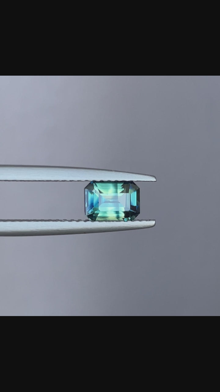 teal Sapphire bluegreen parti 1.08