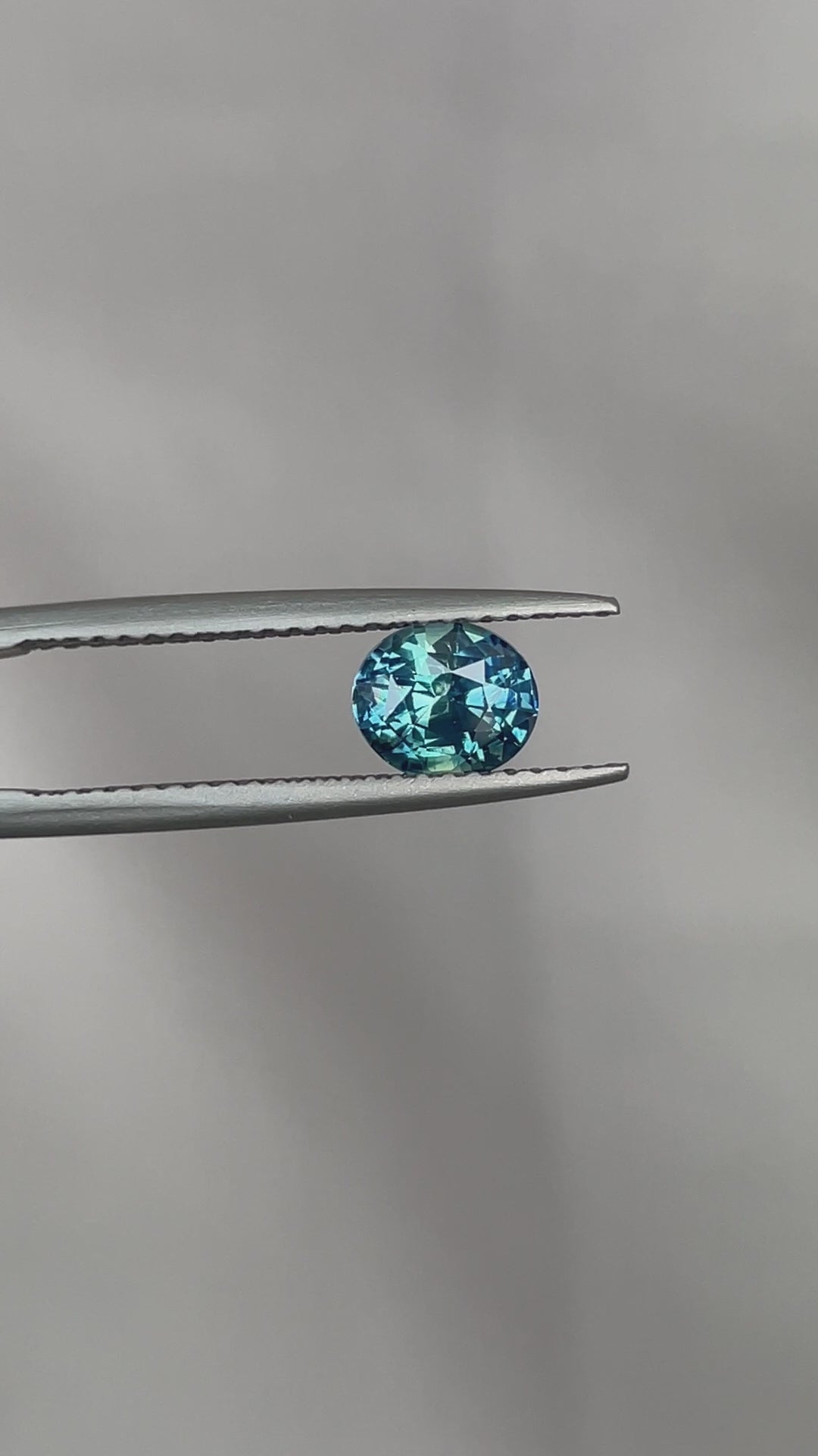 natural blue green sapphire