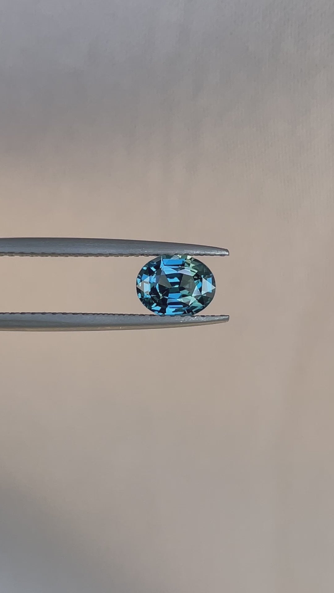 natural blue green sapphire