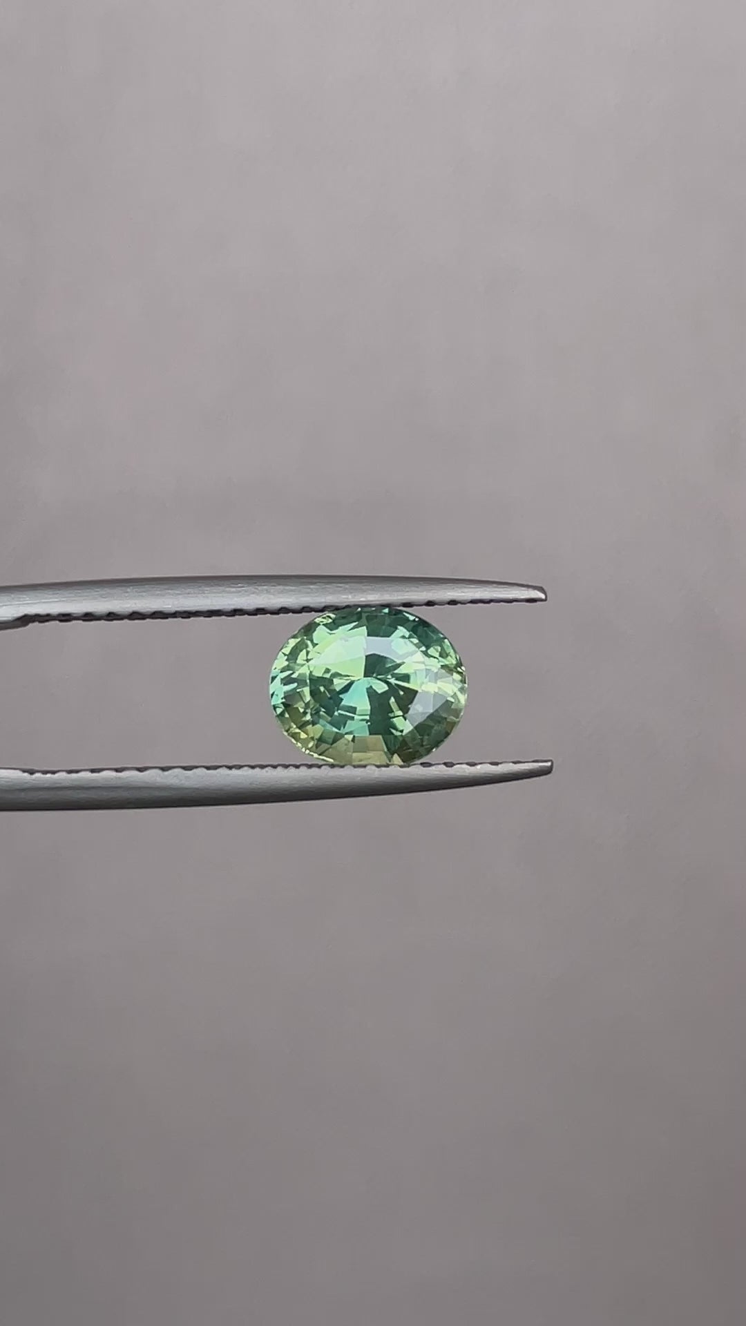 Green sapphire