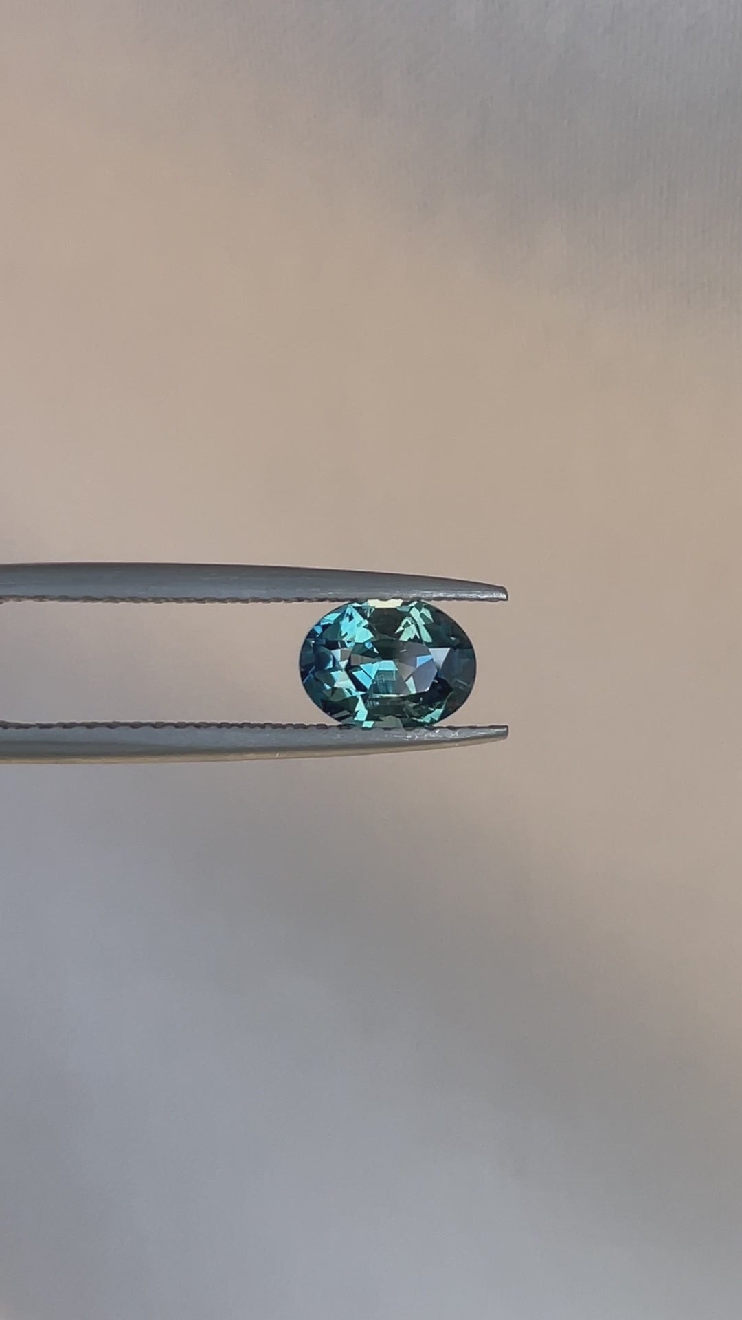 natural blue green sapphire