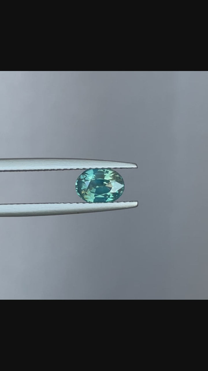 TEAL SAPPHIRE 1.09 BLUE GREEN