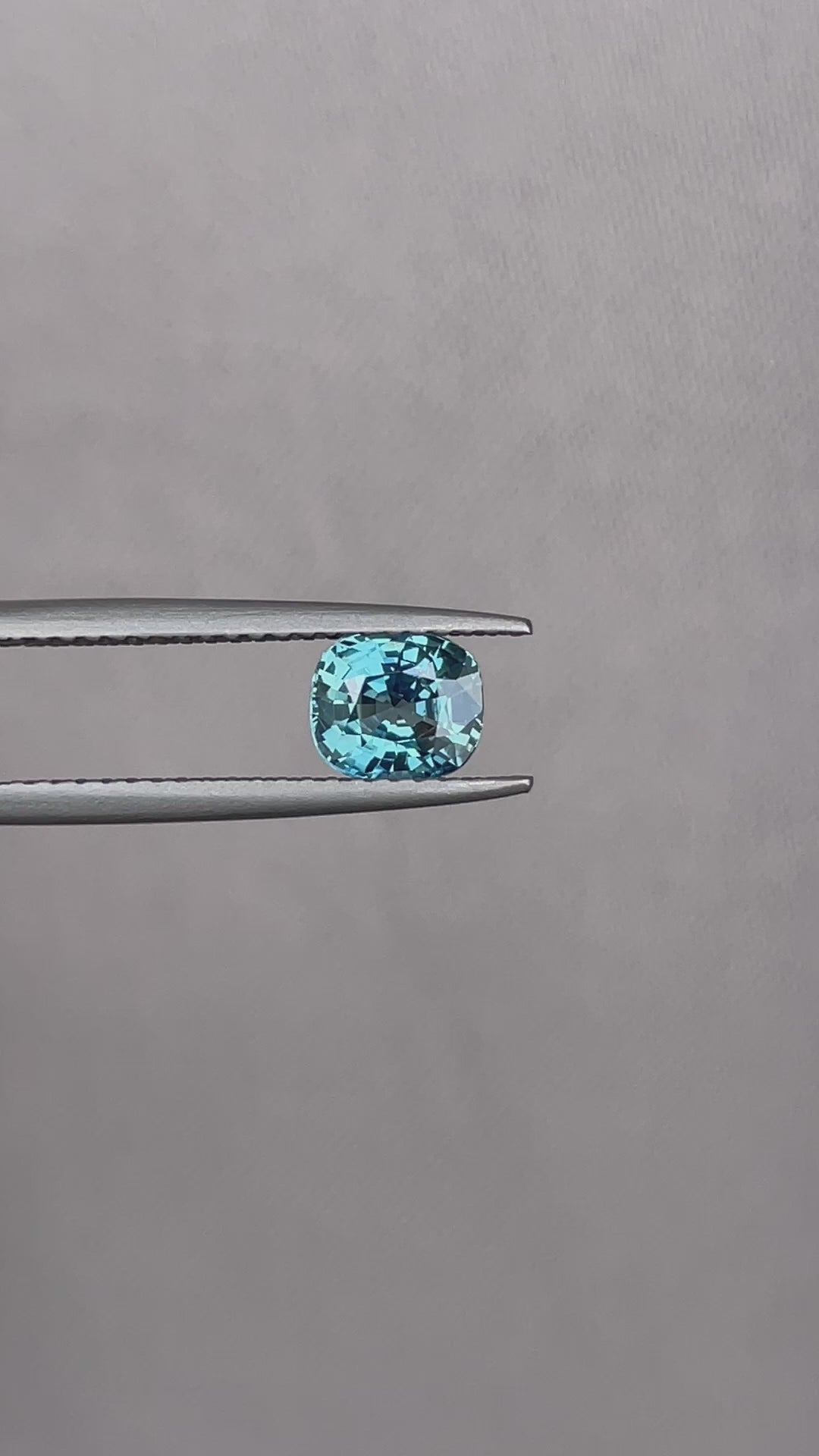 teal sapphire gemstone