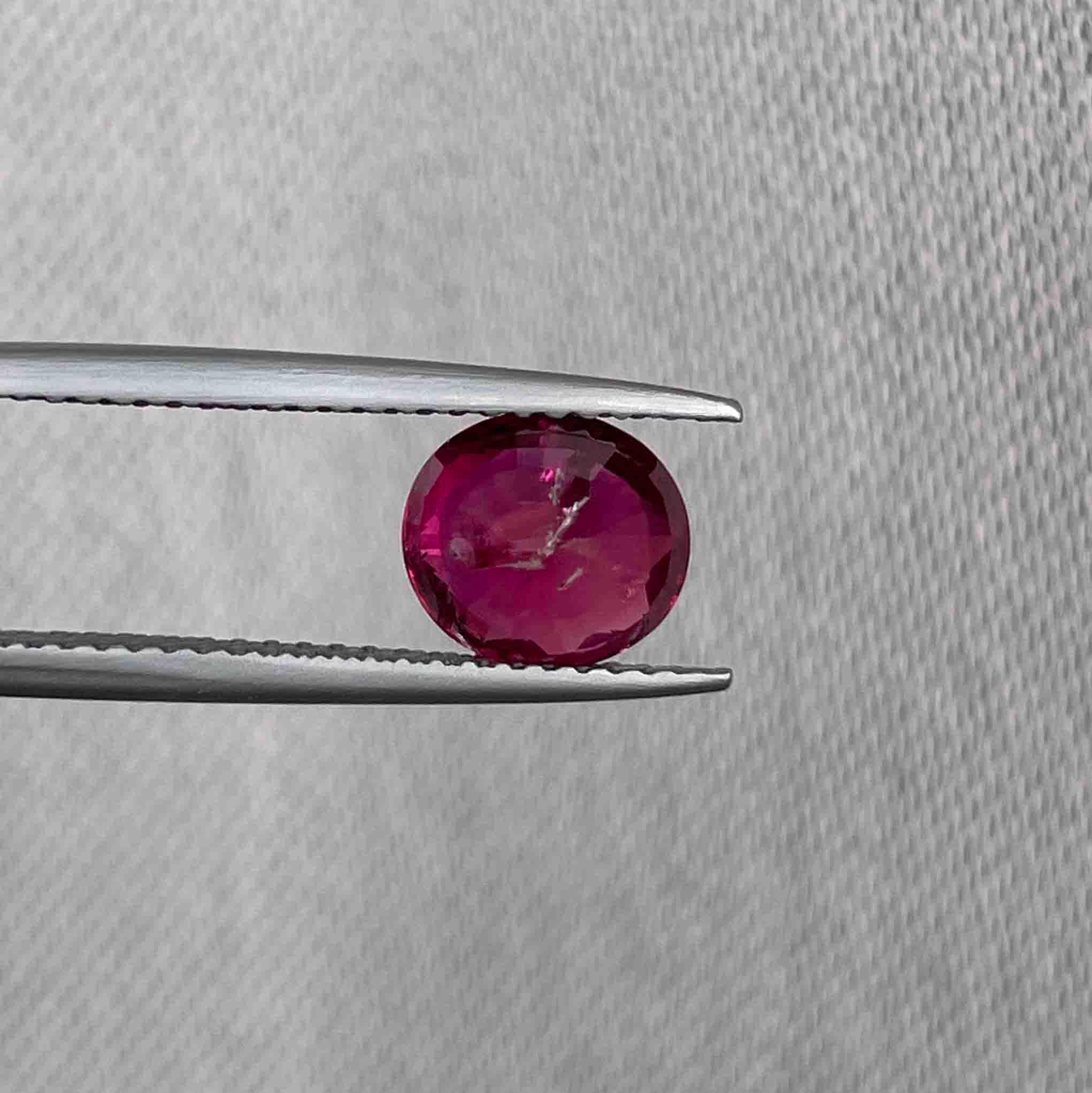 ruby stone with ring