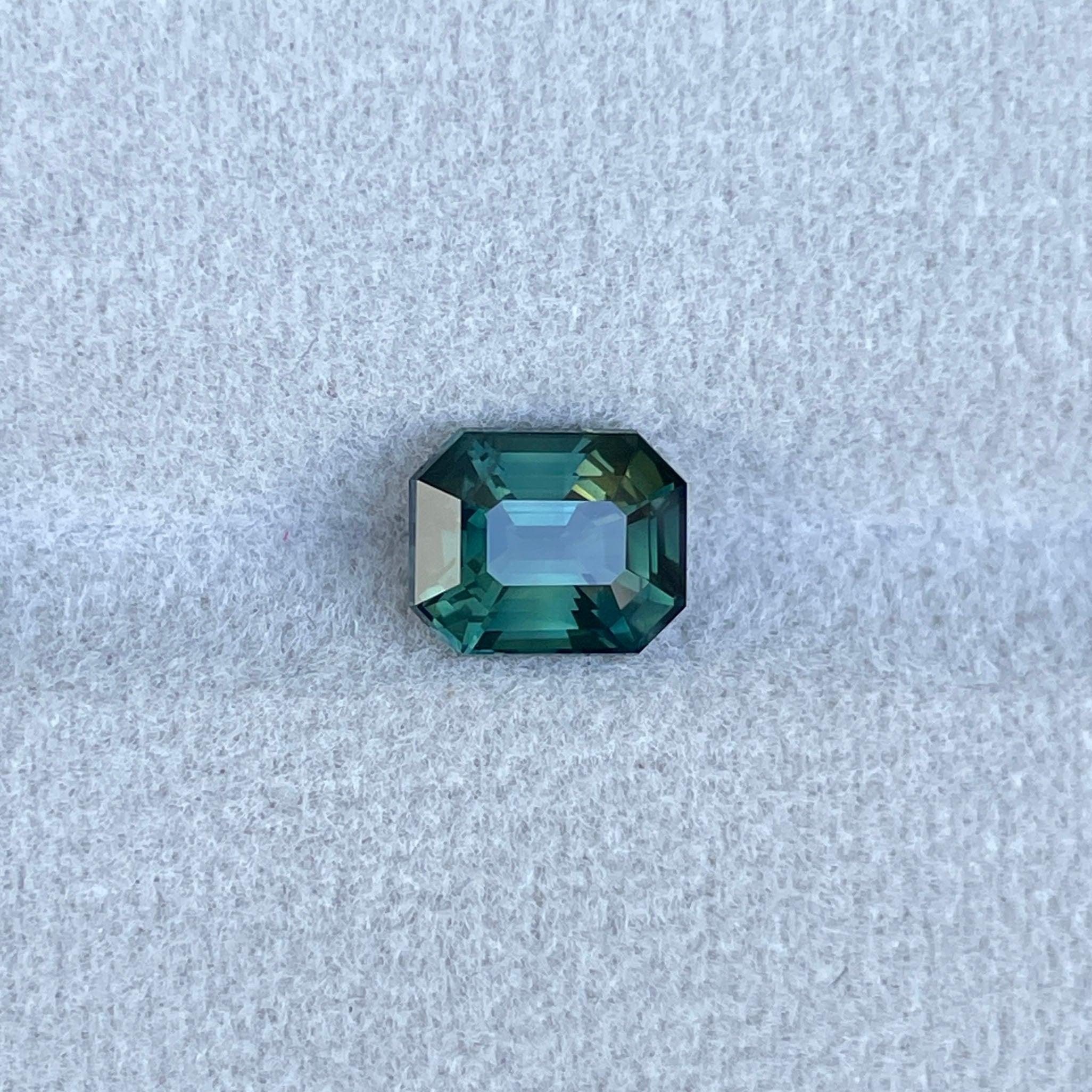 teal blue green gemstone sapphire