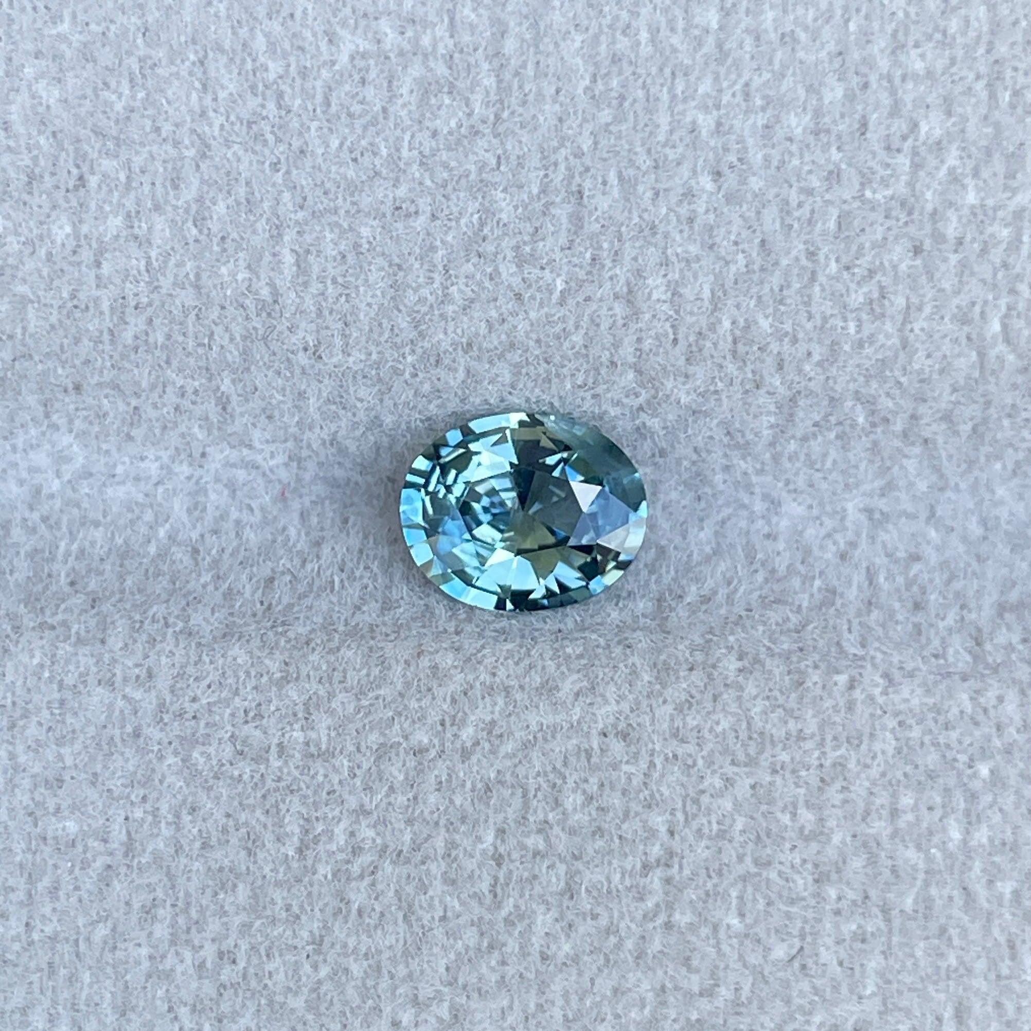 teal sapphire engagement ring