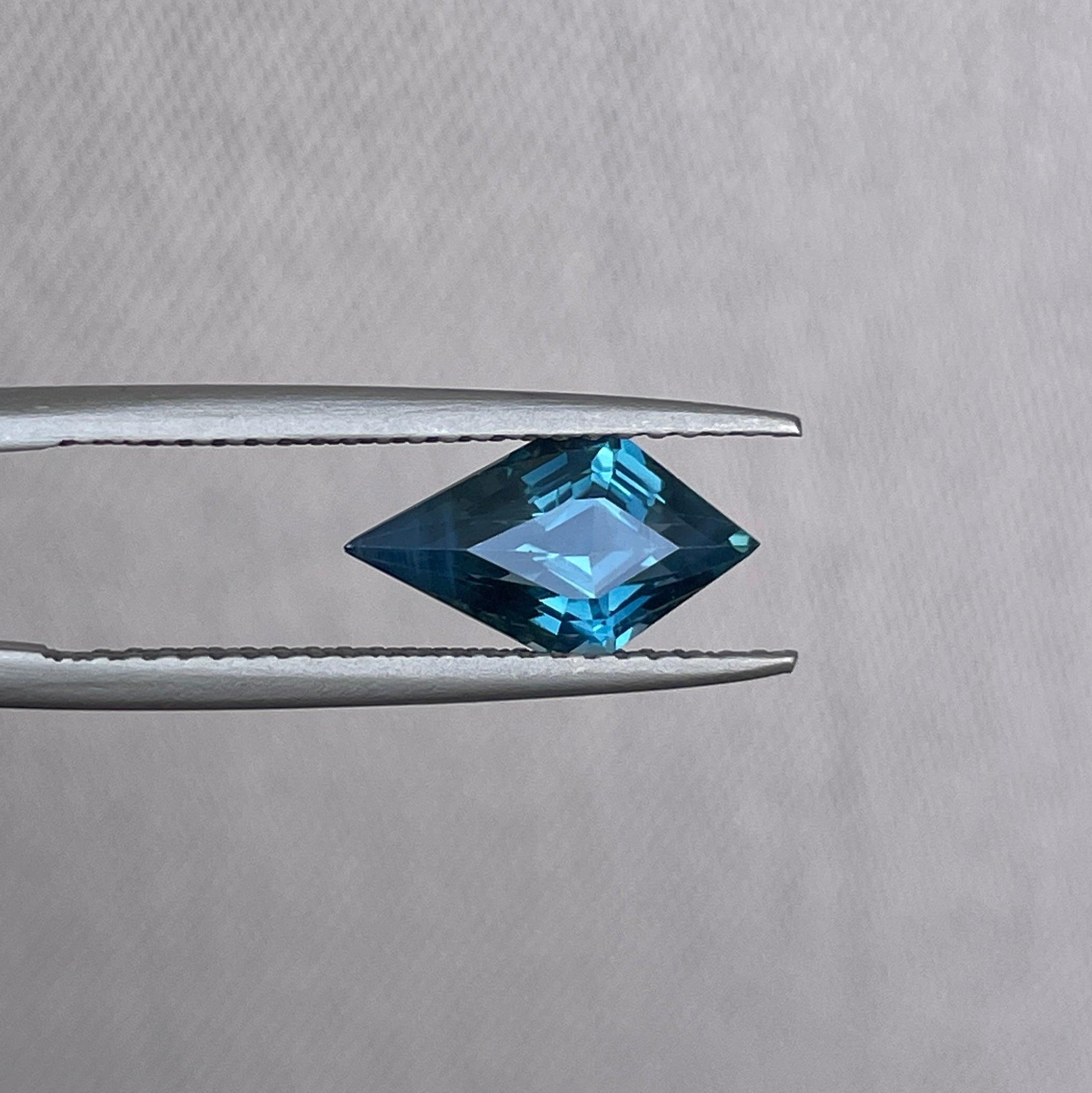 teal sapphire engagement rings