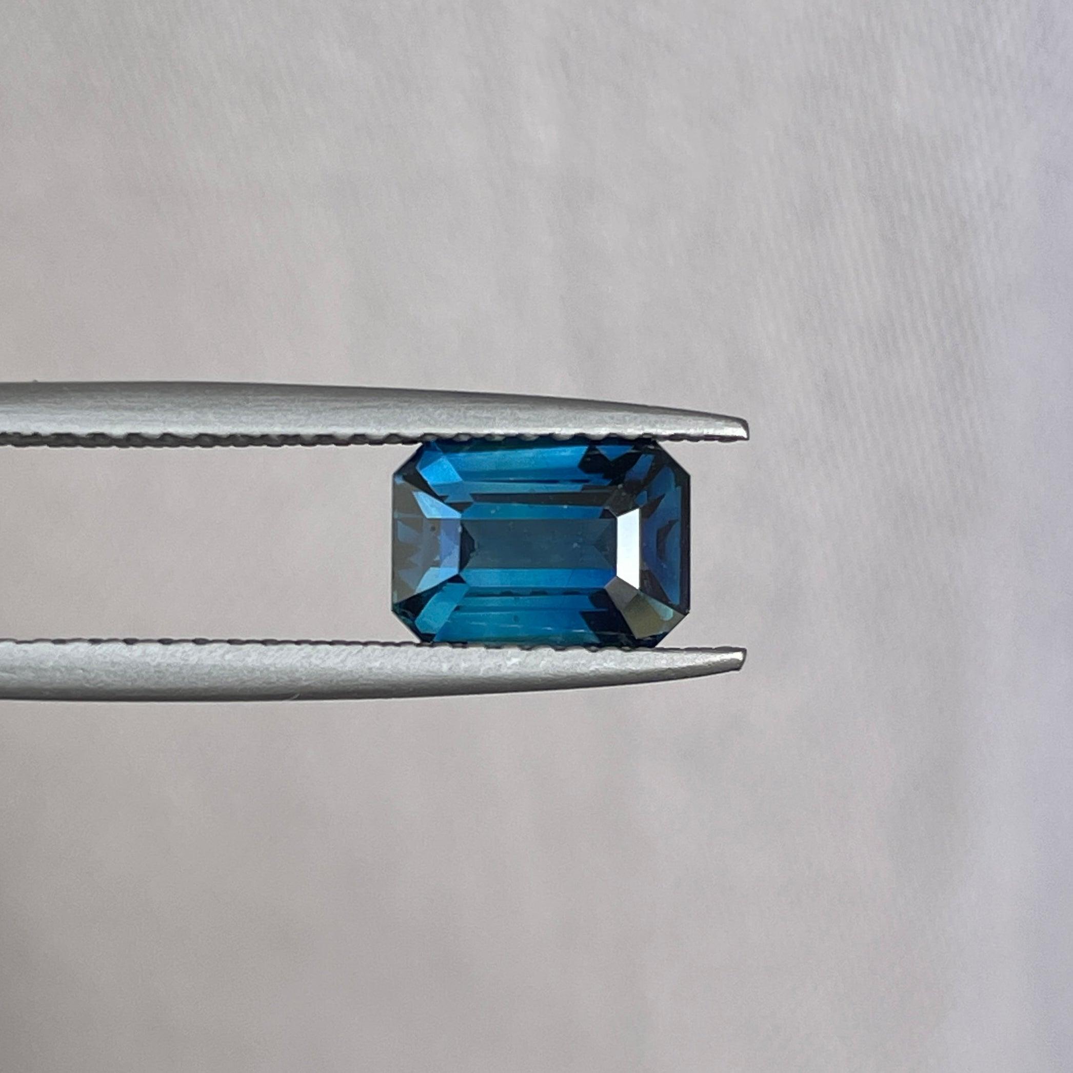 teal sapphire engagement rings
