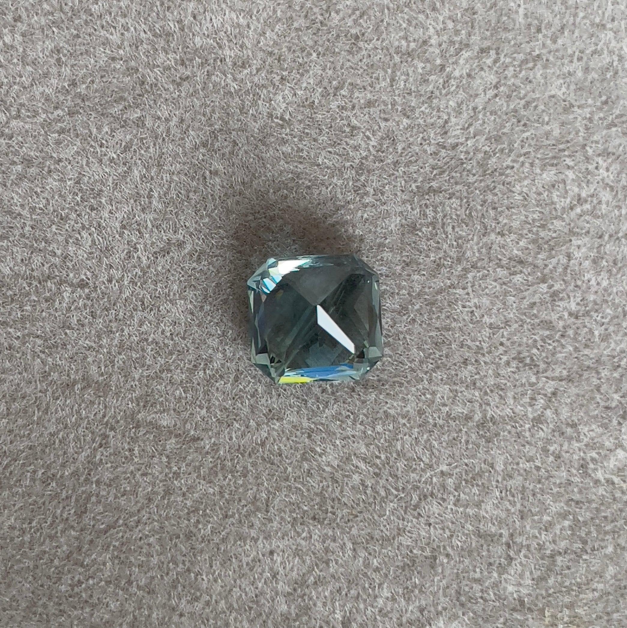 teal sapphire engagement rings
