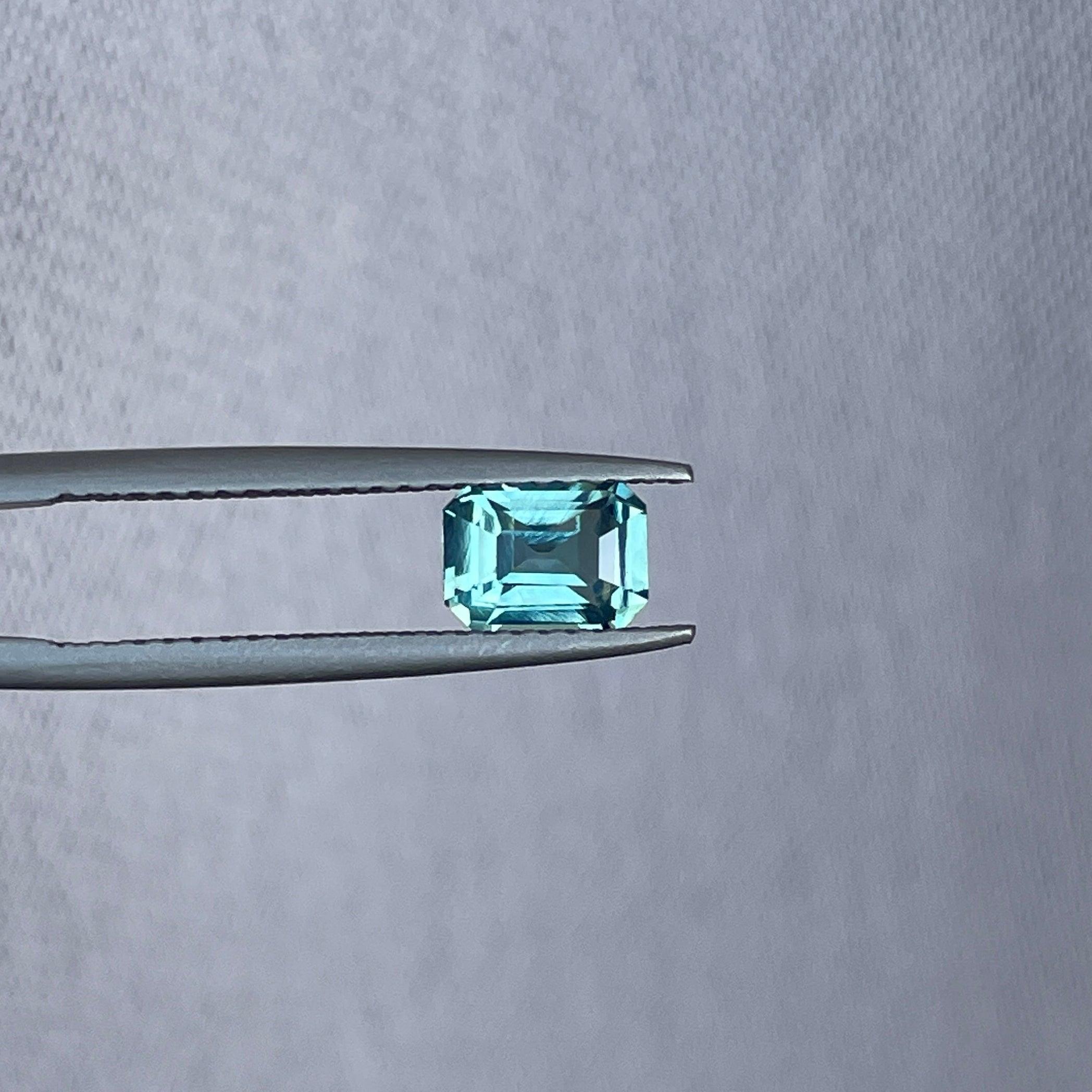 Teal Blue Natural Sapphire