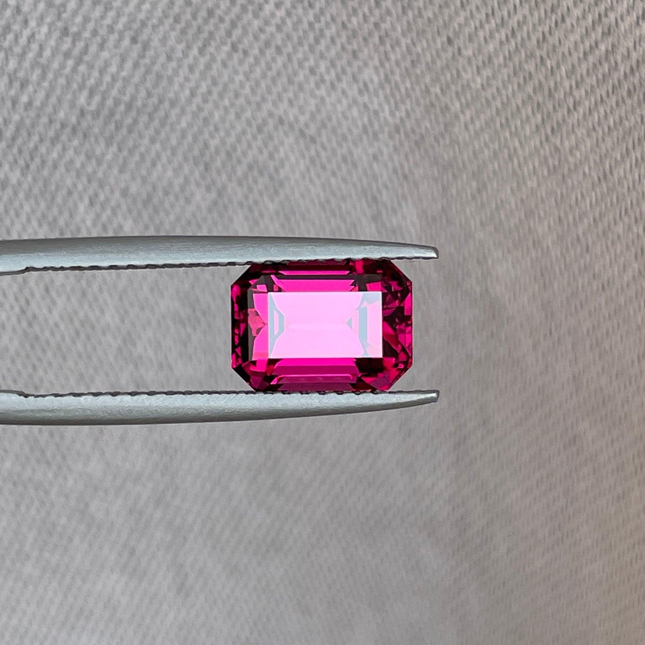 2.98 Natural Faceted Red Garnet Loose gemstone, January Birthstone, no treat stone for jewellery. Natural garnet rhodolite, Rhodolite Garnet - NASHGEMS