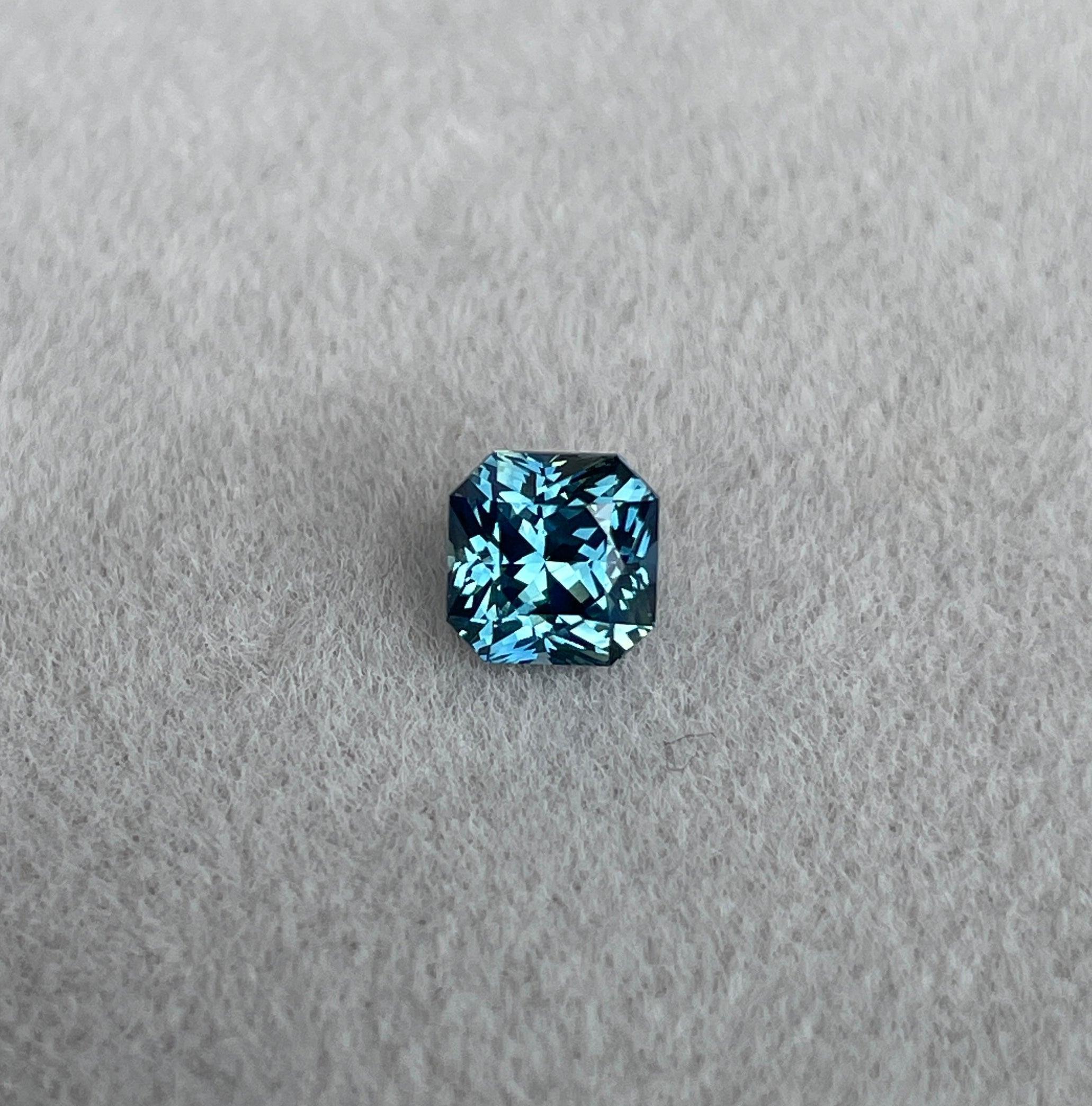 1.14 Carat Teal Sapphire