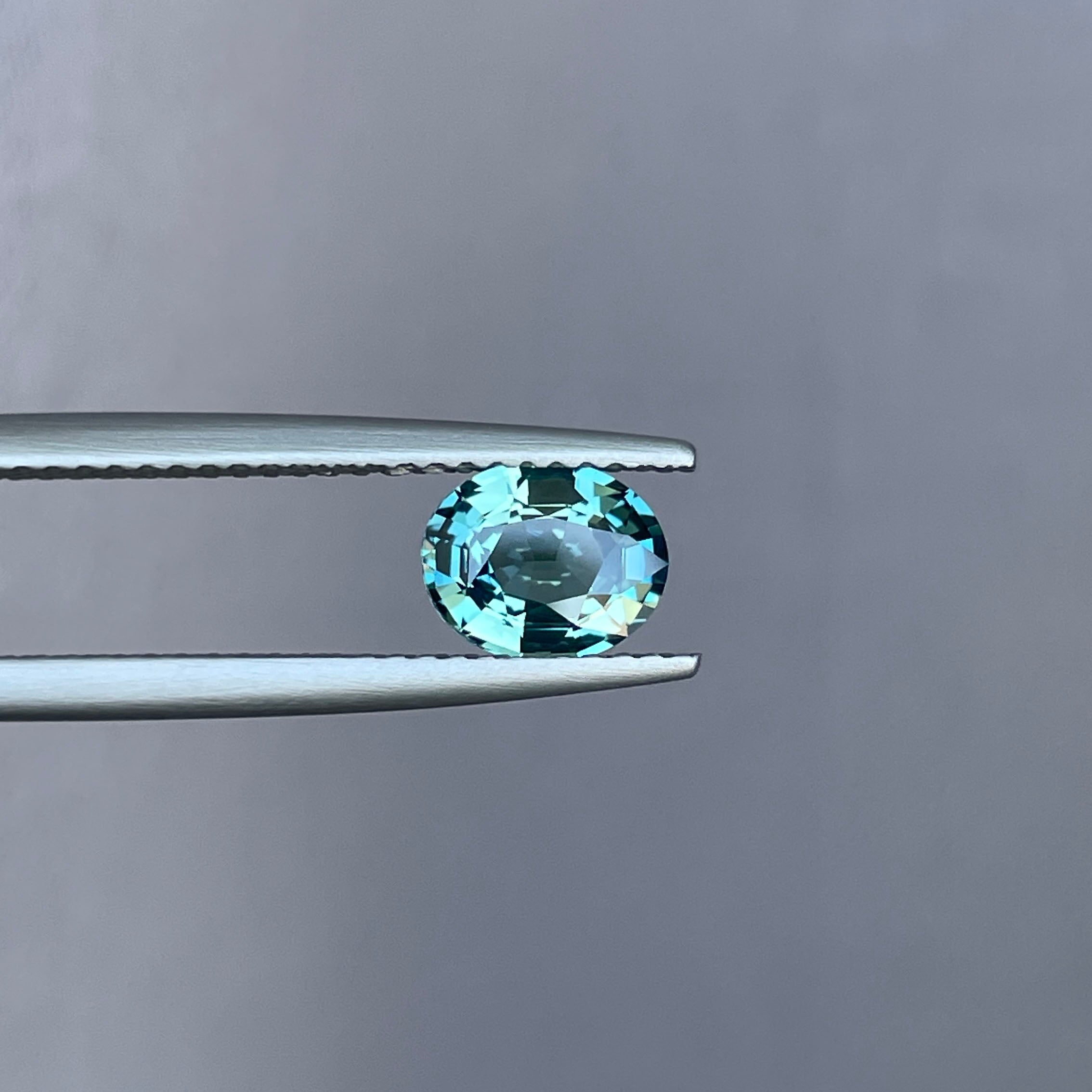 NATURAL TEAL BLUE GREEN SAPPHIRE 1.20
