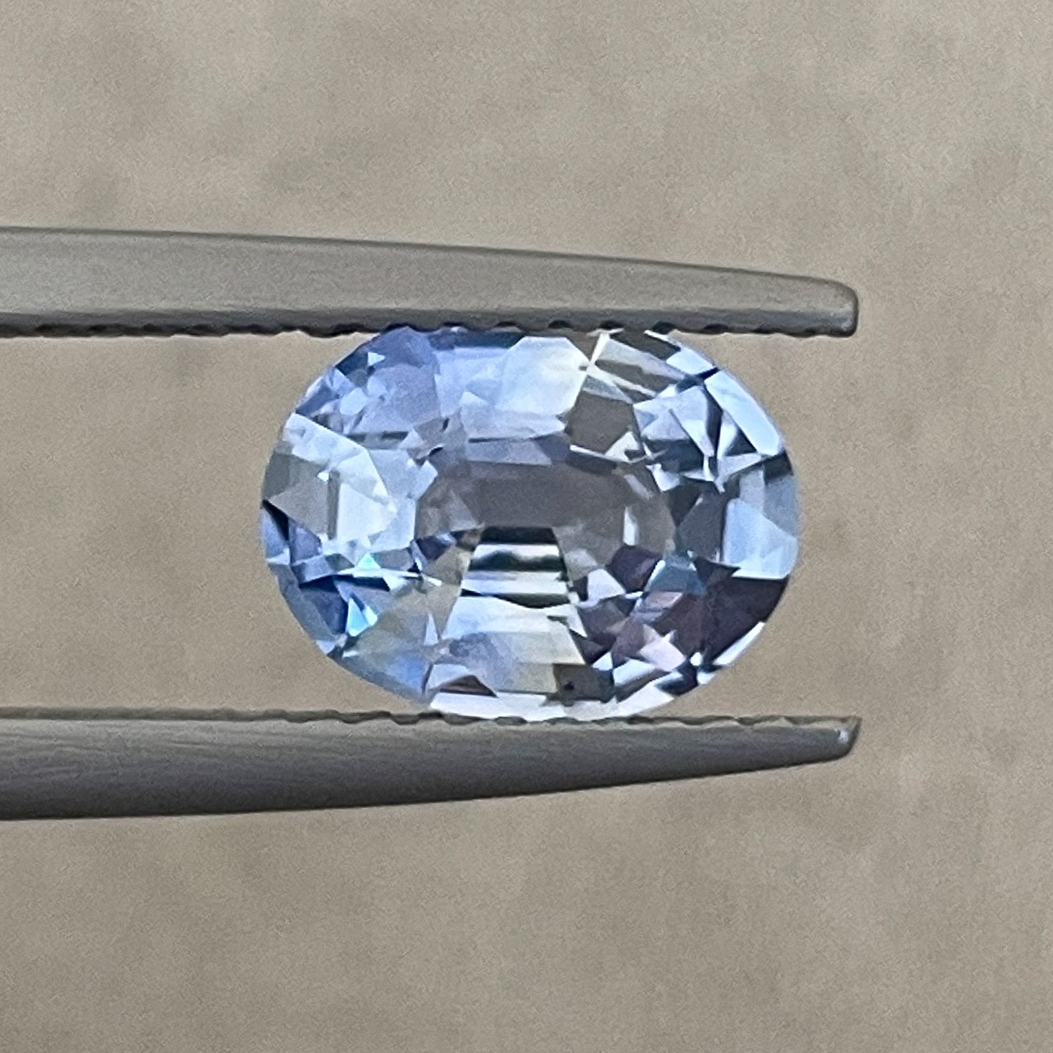 Natural Ceylon blue sapphire loose gemstone, 2.06 Ct oval cut, no heat VVS clarity, suitable for engagement rings, by NASHGEMS.