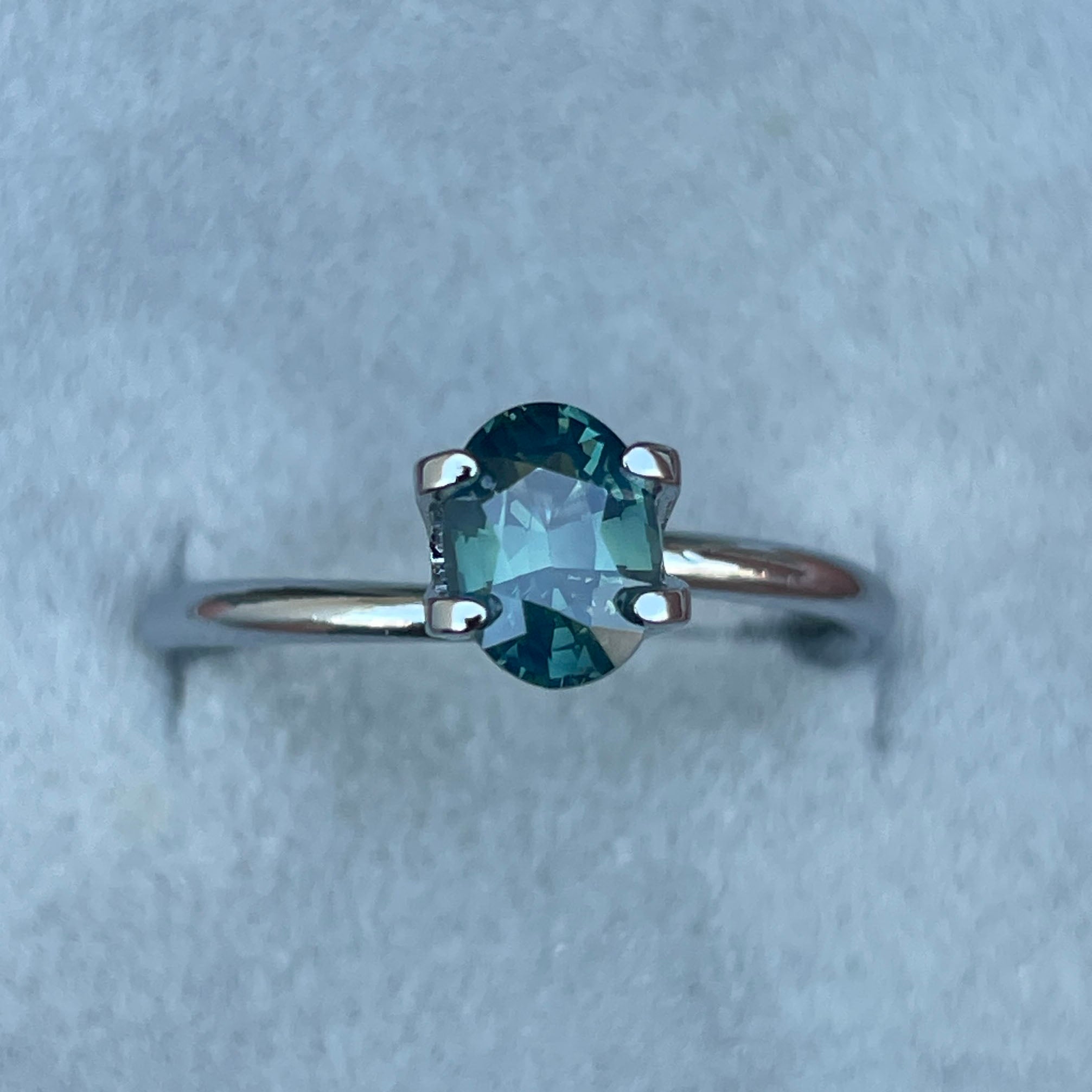 TEAL SAPPHIRE 1.09 BLUE GREEN
